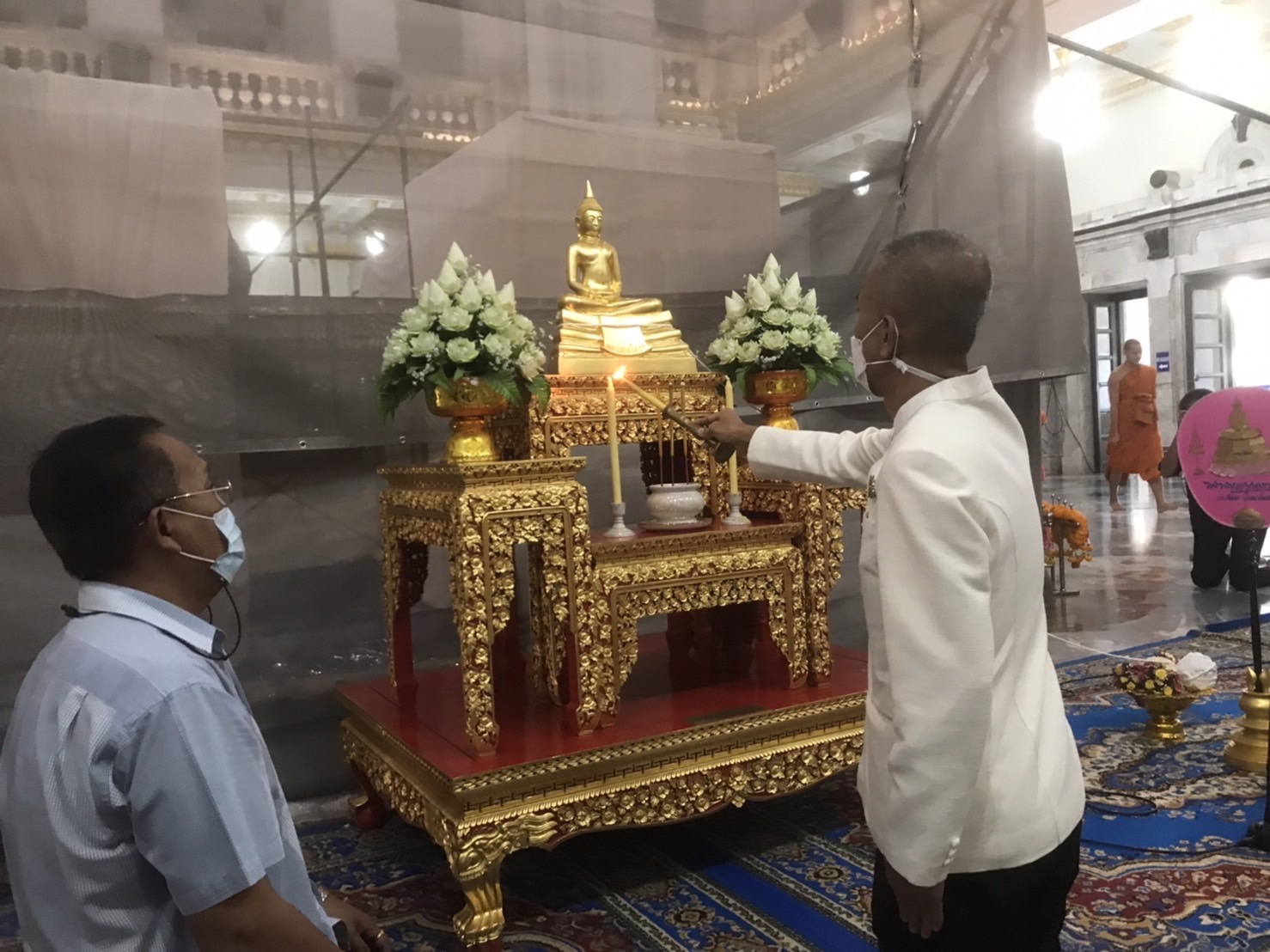 ??พช.ฉะเชิงเทราร่วมพิธีพระพุทธมนต์และเจริญจิตภาวนาถวายพระพรชัยมงคลแด่สมเด็จพระเจ้าลูกเธอ เจ้าฟ้าพัชรกิติยาภา นเรนทิราเทพยวดี กรมหลวงราชสาริณีสิริพัชร มหาวัชรราชธิดา