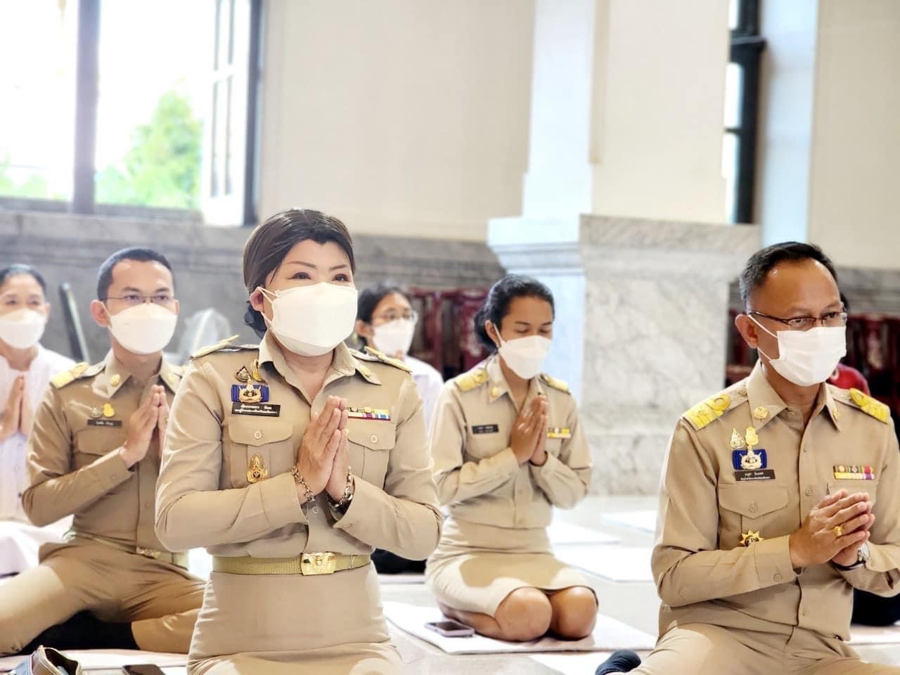 ??พช.ฉะเชิงเทราร่วมพิธีพระพุทธมนต์และเจริญจิตภาวนาถวายพระพรชัยมงคลแด่สมเด็จพระเจ้าลูกเธอ เจ้าฟ้าพัชรกิติยาภา นเรนทิราเทพยวดี กรมหลวงราชสาริณีสิริพัชร มหาวัชรราชธิดา