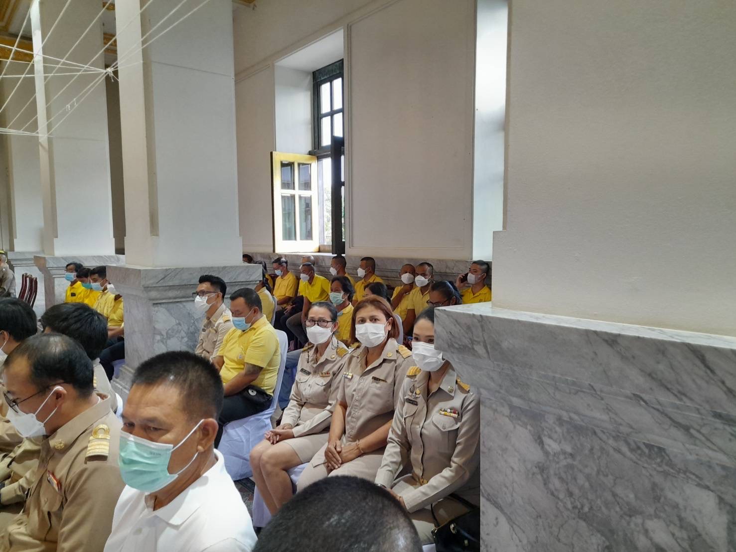 ??พช.ฉะเชิงเทราร่วมพิธีพระพุทธมนต์และเจริญจิตภาวนาถวายพระพรชัยมงคลแด่สมเด็จพระเจ้าลูกเธอ เจ้าฟ้าพัชรกิติยาภา นเรนทิราเทพยวดี กรมหลวงราชสาริณีสิริพัชร มหาวัชรราชธิดา