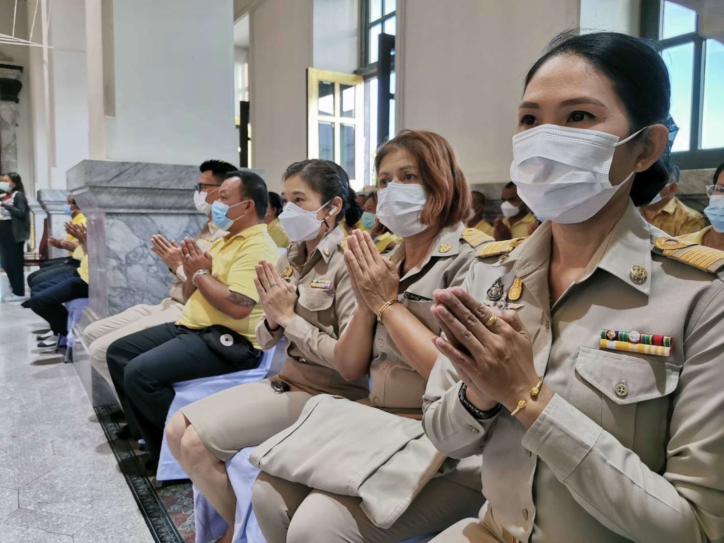 ??พช.ฉะเชิงเทราร่วมพิธีพระพุทธมนต์และเจริญจิตภาวนาถวายพระพรชัยมงคลแด่สมเด็จพระเจ้าลูกเธอ เจ้าฟ้าพัชรกิติยาภา นเรนทิราเทพยวดี กรมหลวงราชสาริณีสิริพัชร มหาวัชรราชธิดา