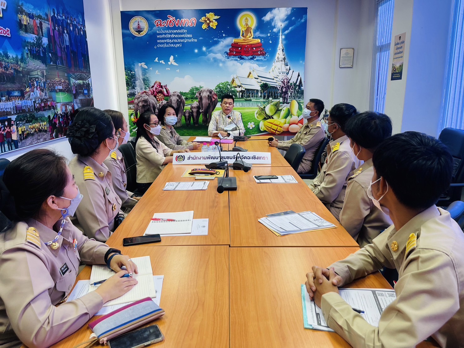 ??พช.ฉะเชิงเทราต้อนรับข้าราชการบรรจุใหม่ ตำแหน่งนักวิชาการพัฒนาชุมชนปฏิบัติการ