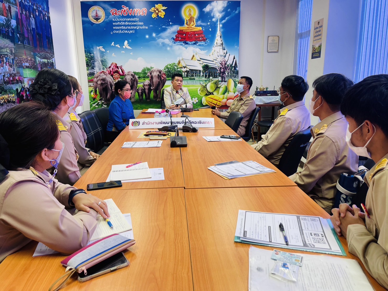 ??พช.ฉะเชิงเทราต้อนรับข้าราชการบรรจุใหม่ ตำแหน่งนักวิชาการพัฒนาชุมชนปฏิบัติการ