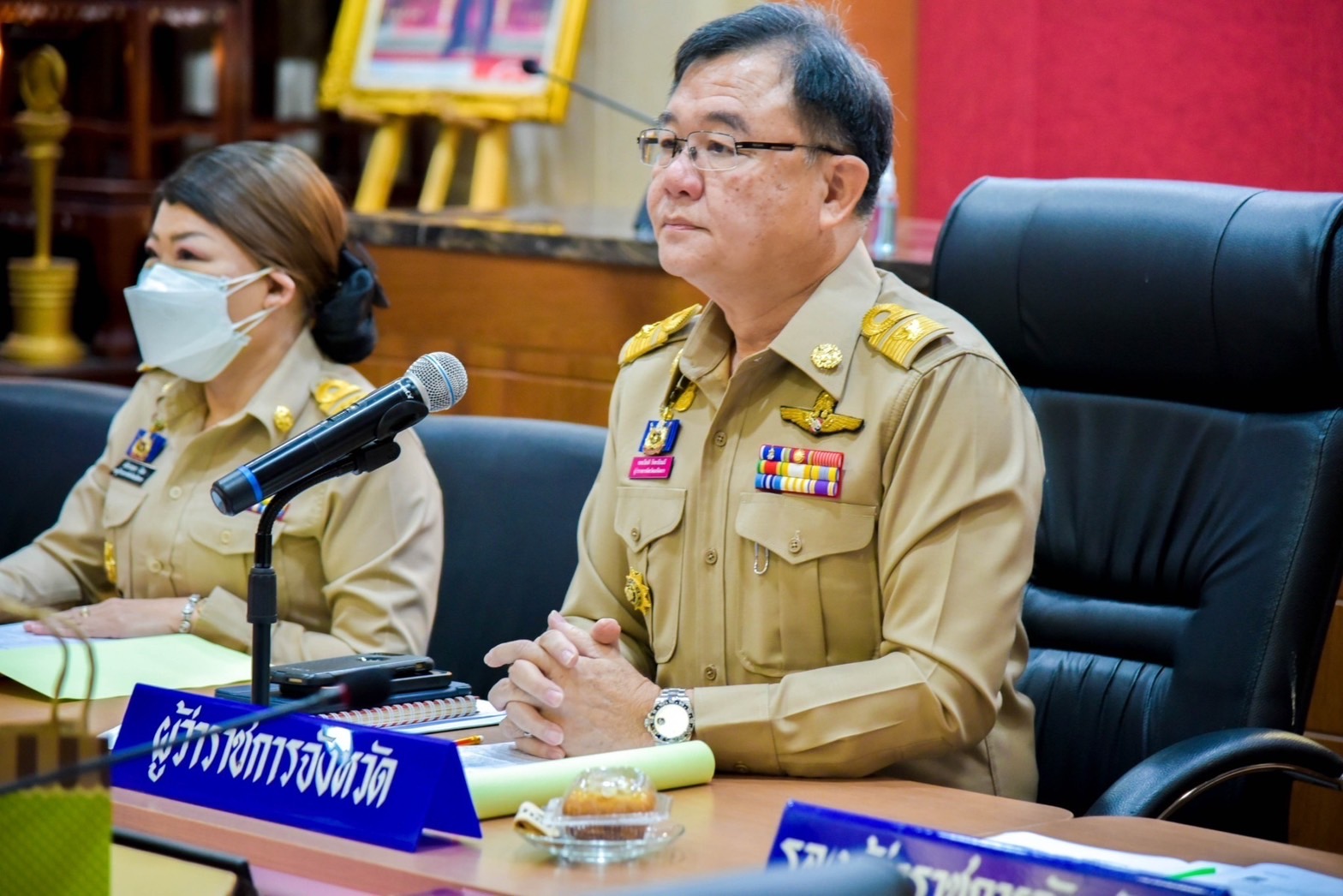 ??พช.ฉะเชิงเทราร่วมประชุมหัวหน้าส่วนราชการประจำเดือนธันวาคม 2565