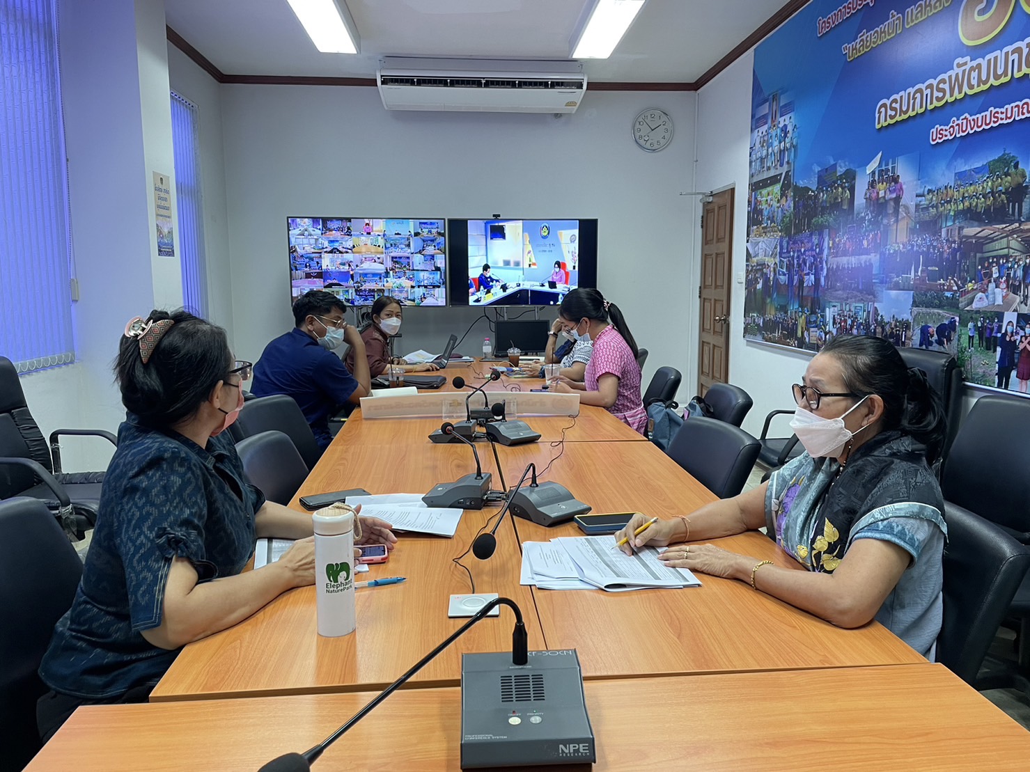 ??พช.ฉะเชิงเทราประชุมคณะกรรมการติดตามเร่งรัดการเบิกจ่ายงบประมาณรายจ่ายประจำปีงบประมาณ พ.ศ.2566