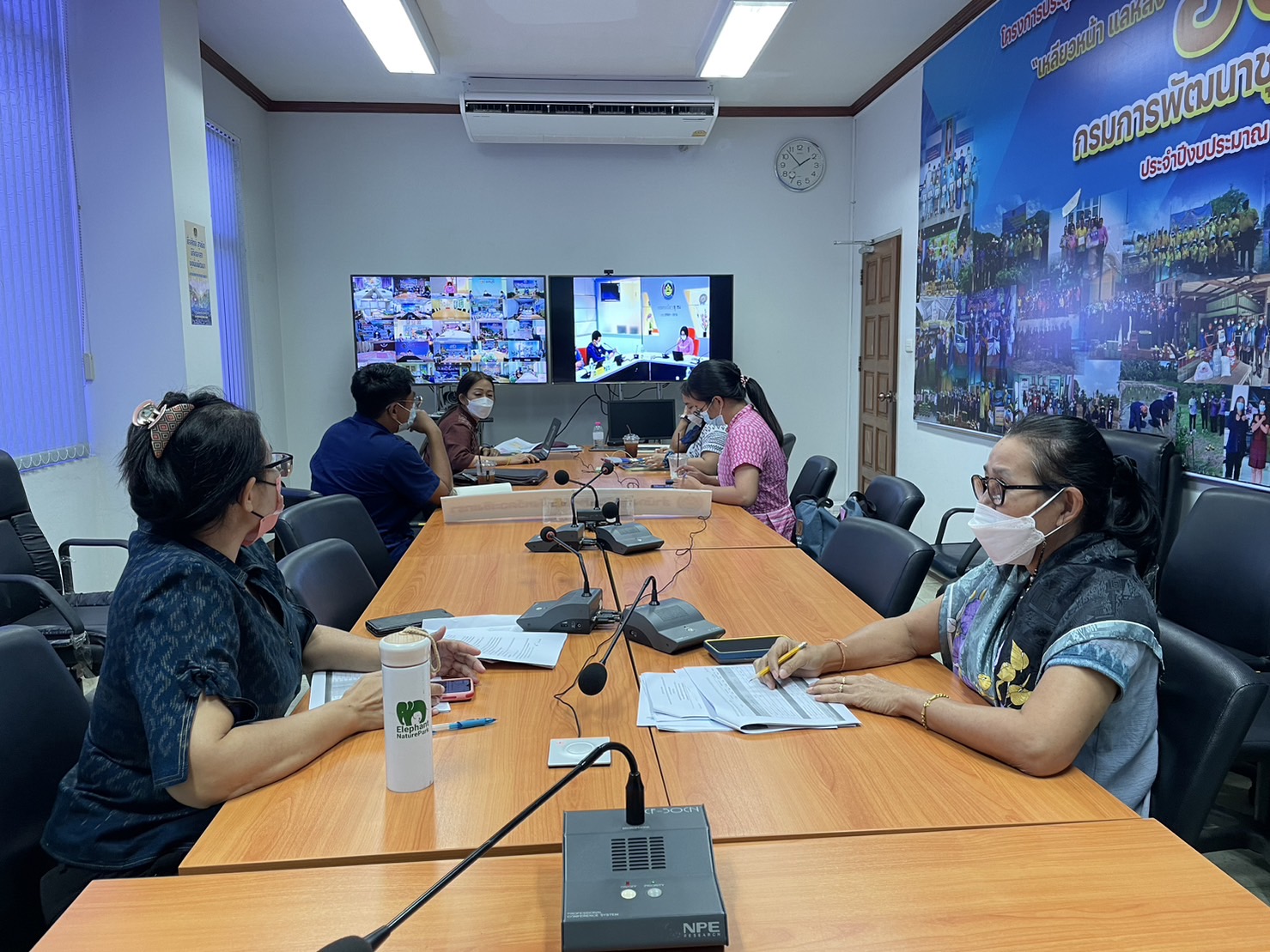 ??พช.ฉะเชิงเทราประชุมคณะกรรมการติดตามเร่งรัดการเบิกจ่ายงบประมาณรายจ่ายประจำปีงบประมาณ พ.ศ.2566