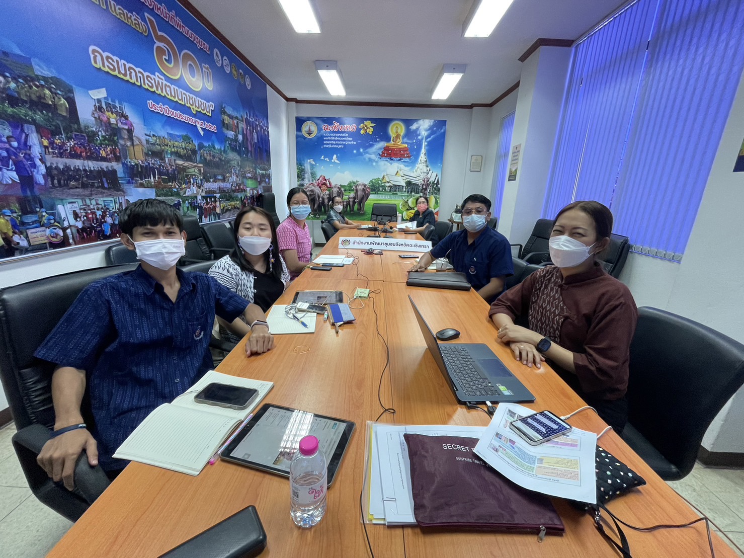 ??พช.ฉะเชิงเทราประชุมคณะกรรมการติดตามเร่งรัดการเบิกจ่ายงบประมาณรายจ่ายประจำปีงบประมาณ พ.ศ.2566