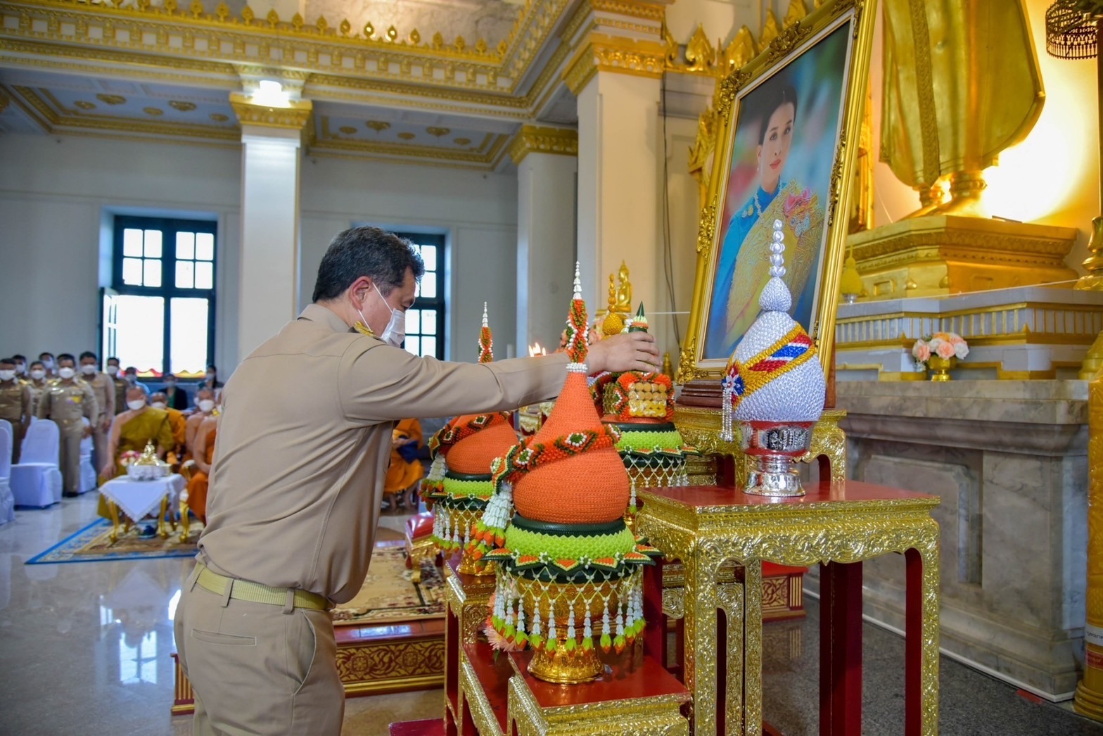 ??ปลัดมท. นำทีมผู้บริหารกระทรวงมหาดไทยร่วมกิจกรรมบำเพ็ญกุศลไถ่ชีวิตโค กระบือ เพื่อถวายพระพรแด่สมเด็จพระเจ้าลูกเธอ เจ้าฟ้าพัชรกิติยาภา นเรนทิราเทพยวดี กรมหลวงราชสาริณีสิริพัชร มหาวัชรราชธิดา