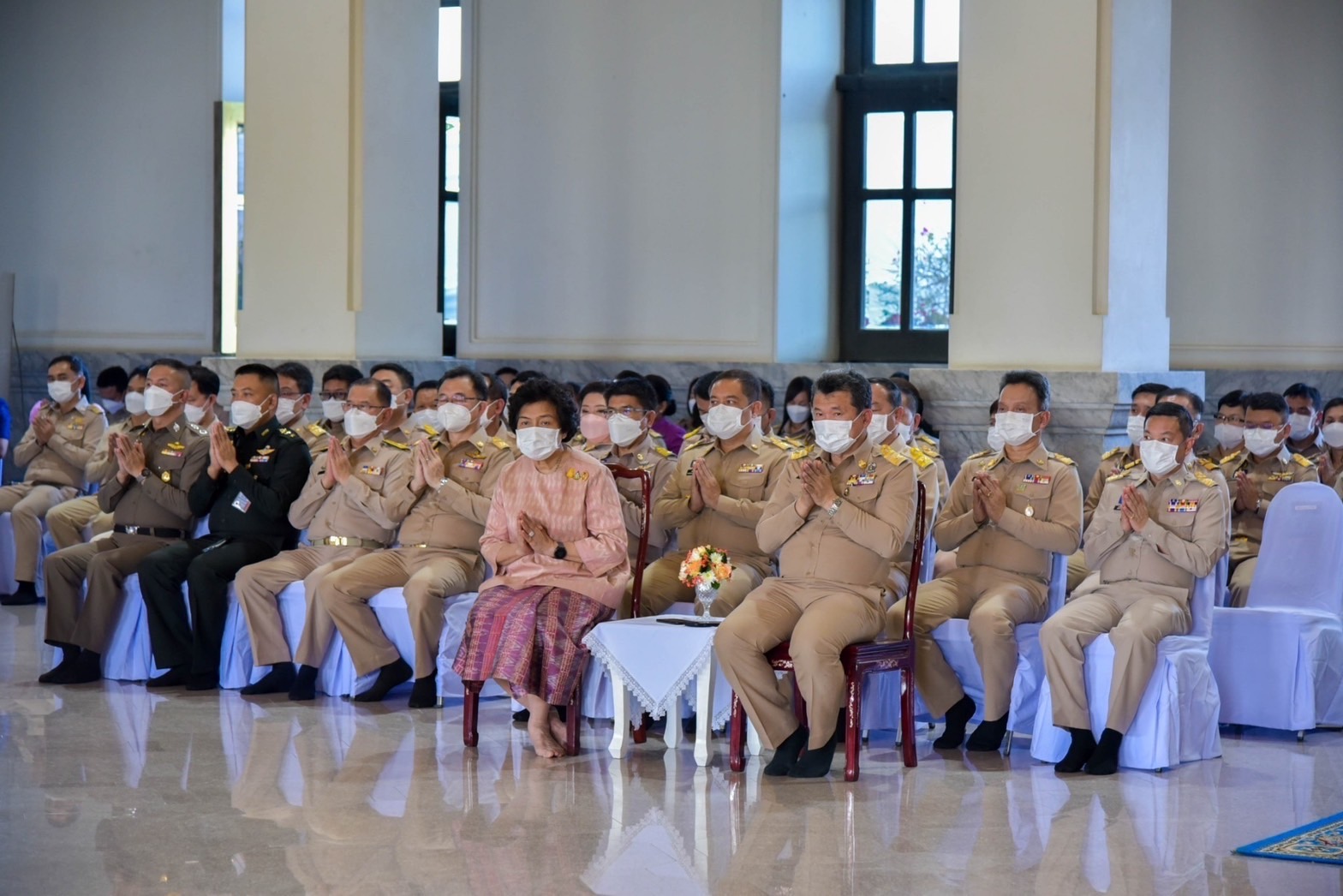 ??ปลัดมท. นำทีมผู้บริหารกระทรวงมหาดไทยร่วมกิจกรรมบำเพ็ญกุศลไถ่ชีวิตโค กระบือ เพื่อถวายพระพรแด่สมเด็จพระเจ้าลูกเธอ เจ้าฟ้าพัชรกิติยาภา นเรนทิราเทพยวดี กรมหลวงราชสาริณีสิริพัชร มหาวัชรราชธิดา