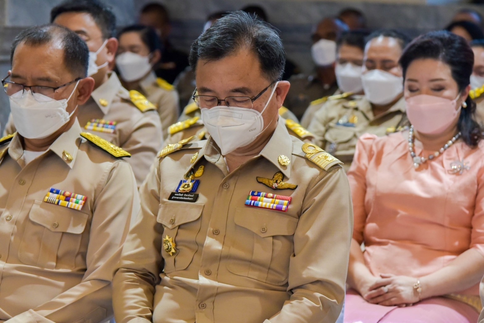 ??ปลัดมท. นำทีมผู้บริหารกระทรวงมหาดไทยร่วมกิจกรรมบำเพ็ญกุศลไถ่ชีวิตโค กระบือ เพื่อถวายพระพรแด่สมเด็จพระเจ้าลูกเธอ เจ้าฟ้าพัชรกิติยาภา นเรนทิราเทพยวดี กรมหลวงราชสาริณีสิริพัชร มหาวัชรราชธิดา