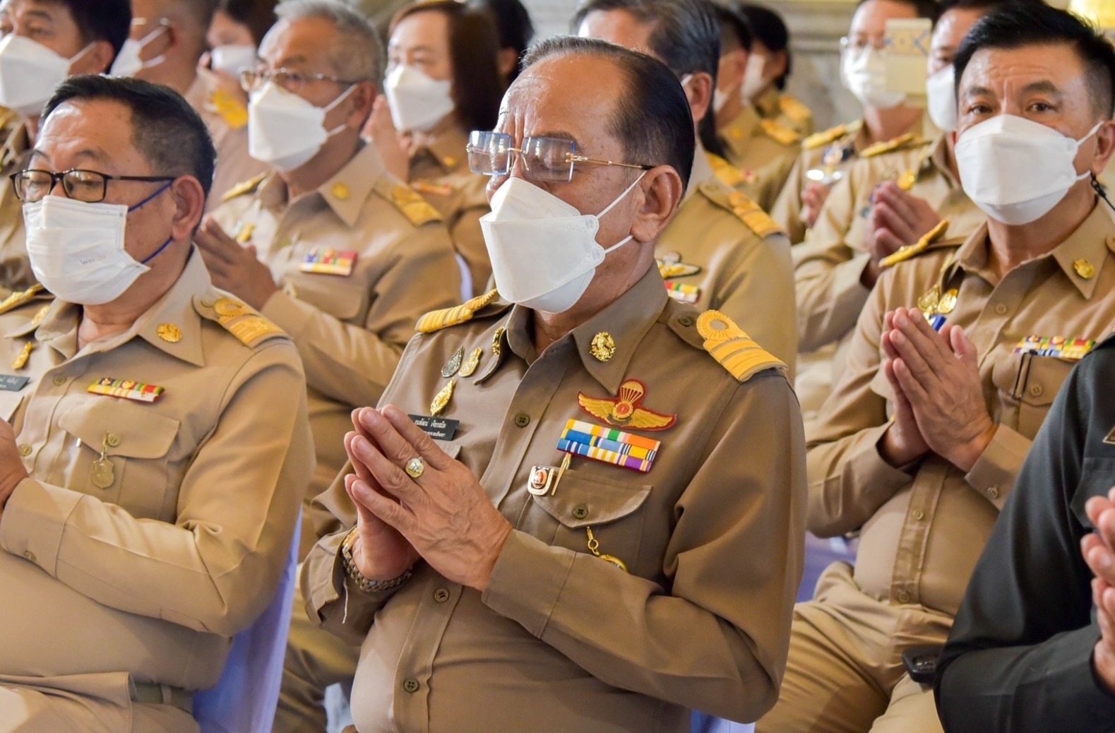 ??ปลัดมท. นำทีมผู้บริหารกระทรวงมหาดไทยร่วมกิจกรรมบำเพ็ญกุศลไถ่ชีวิตโค กระบือ เพื่อถวายพระพรแด่สมเด็จพระเจ้าลูกเธอ เจ้าฟ้าพัชรกิติยาภา นเรนทิราเทพยวดี กรมหลวงราชสาริณีสิริพัชร มหาวัชรราชธิดา