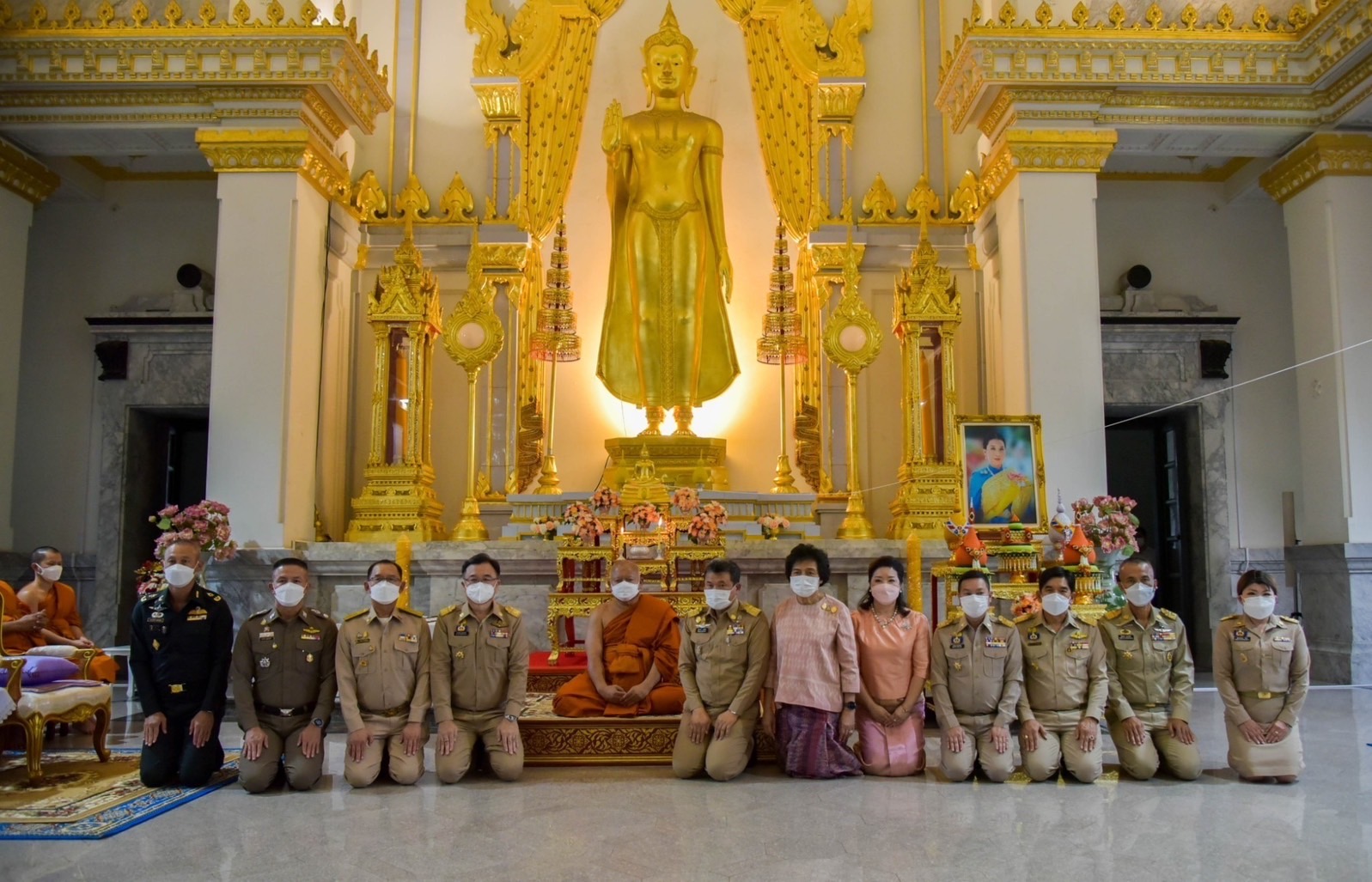 ??ปลัดมท. นำทีมผู้บริหารกระทรวงมหาดไทยร่วมกิจกรรมบำเพ็ญกุศลไถ่ชีวิตโค กระบือ เพื่อถวายพระพรแด่สมเด็จพระเจ้าลูกเธอ เจ้าฟ้าพัชรกิติยาภา นเรนทิราเทพยวดี กรมหลวงราชสาริณีสิริพัชร มหาวัชรราชธิดา