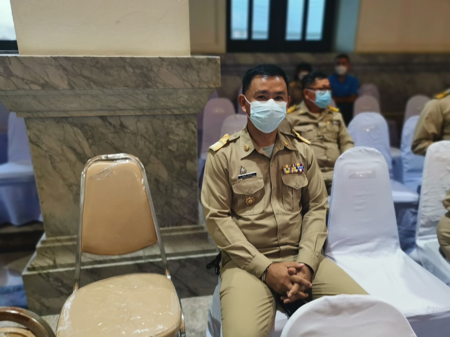 ??พช.ฉะเชิงเทราร่วมพิธีเจริญพระพุทธมนต์และเจริญจิตภาวนาถวายพระพรชัยมงคลแด่สมเด็จพระเจ้าลูกเธอ เจ้าฟ้าพัชรกิติยาภา นเรนทิราเทพยวดี กรมหลวงราชสาริณีสิริพัชร มหาวัชรราชธิดา