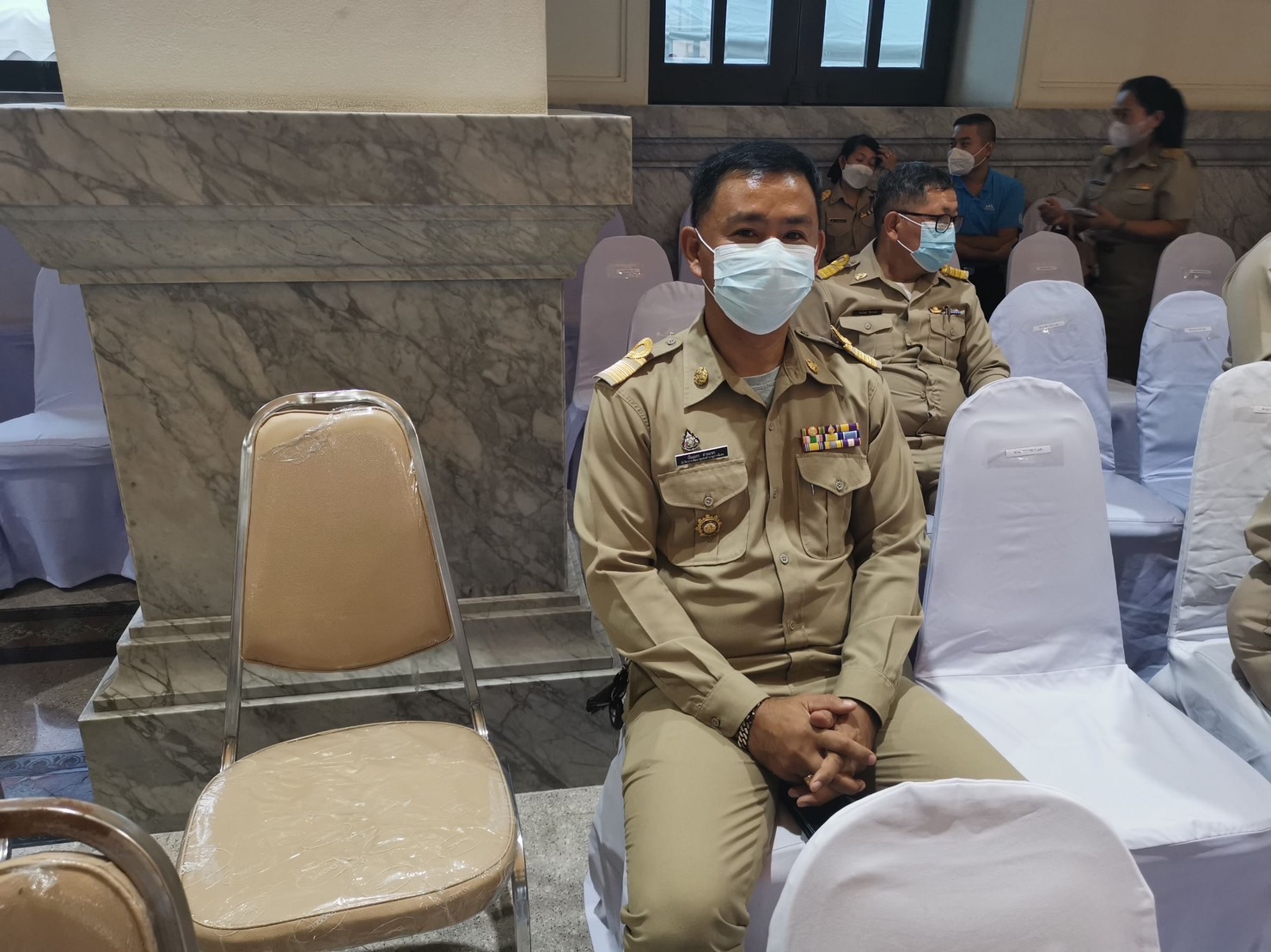 ??พช.ฉะเชิงเทราร่วมพิธีเจริญพระพุทธมนต์และเจริญจิตภาวนาถวายพระพรชัยมงคลแด่สมเด็จพระเจ้าลูกเธอ เจ้าฟ้าพัชรกิติยาภา นเรนทิราเทพยวดี กรมหลวงราชสาริณีสิริพัชร มหาวัชรราชธิดา