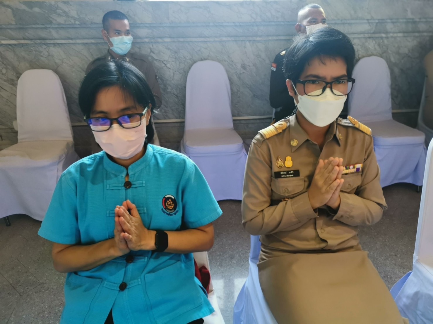 ??พช.ฉะเชิงเทราร่วมพิธีเจริญพระพุทธมนต์และเจริญจิตภาวนาถวายพระพรชัยมงคลแด่สมเด็จพระเจ้าลูกเธอ เจ้าฟ้าพัชรกิติยาภา นเรนทิราเทพยวดี กรมหลวงราชสาริณีสิริพัชร มหาวัชรราชธิดา