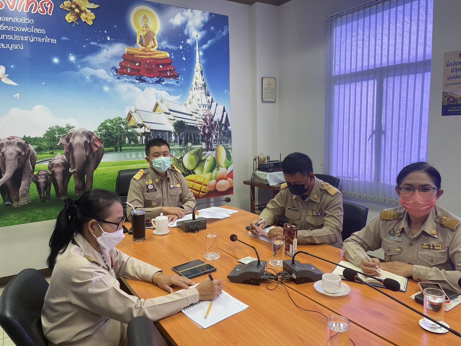 ??พช.ฉะเชิงเทราร่วมประชุมกรมการพัฒนาชุมชน ครั้งที่ 12/2565