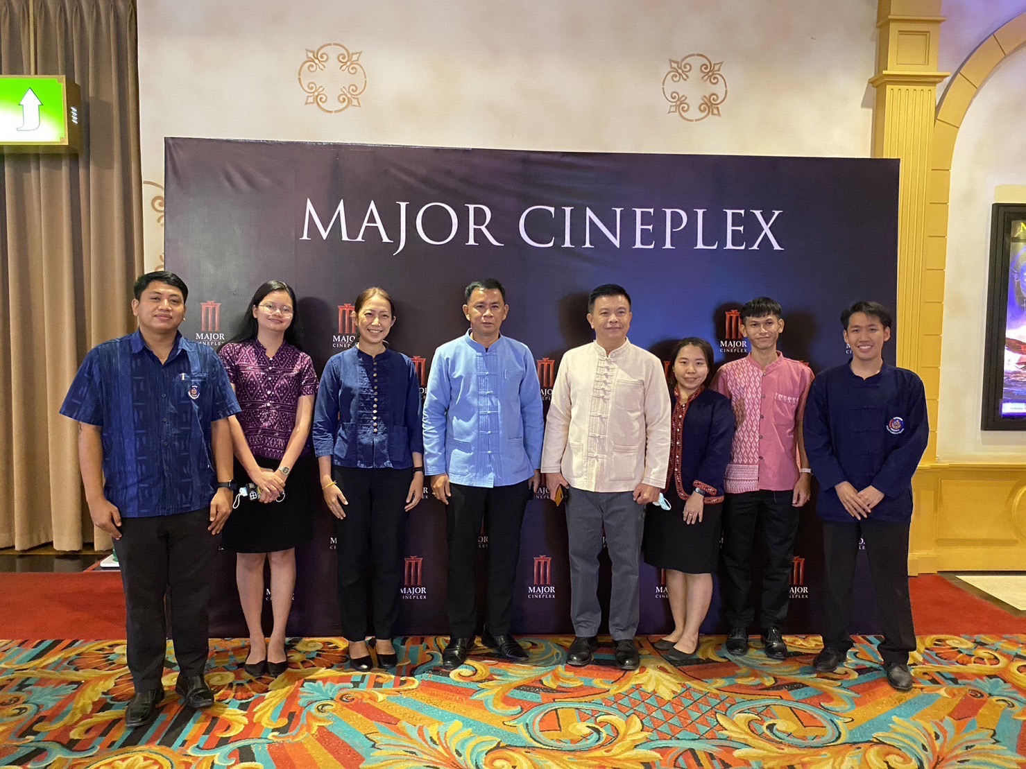 ??พช.ฉะเชิงเทราร่วมรับชมการแสดงโขนภาพยนตร์ HANUMAN White Monkey