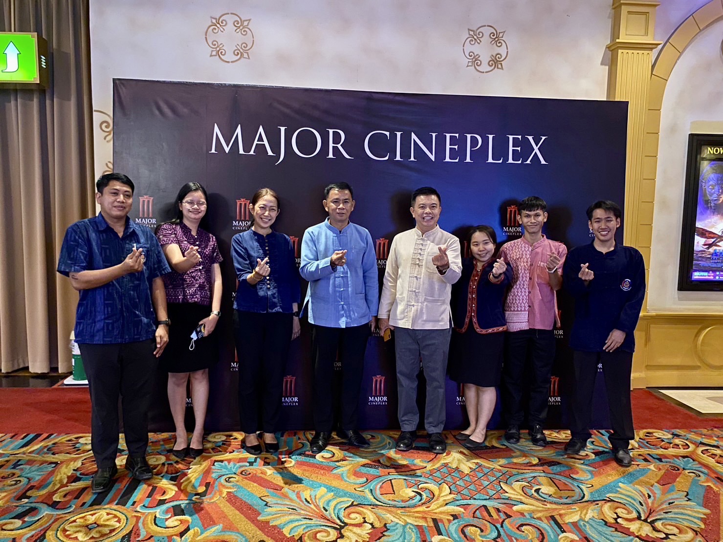 ??พช.ฉะเชิงเทราร่วมรับชมการแสดงโขนภาพยนตร์ HANUMAN White Monkey