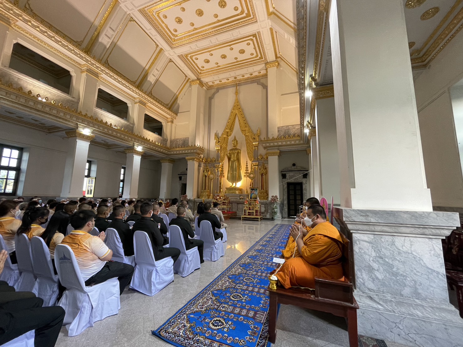 ??พช.ฉะเชิงเทราร่วมพิธีเจริญพระพุทธมนต์และเจริญจิตภาวนาถวายพระพรชัยมงคลแด่สมเด็จพระเจ้าลูกเธอ เจ้าฟ้าพัชรกิติยาภา นเรนทิราเทพยวดี กรมหลวงราชสาริณีสิริพัชร มหาวัชรราชธิดา