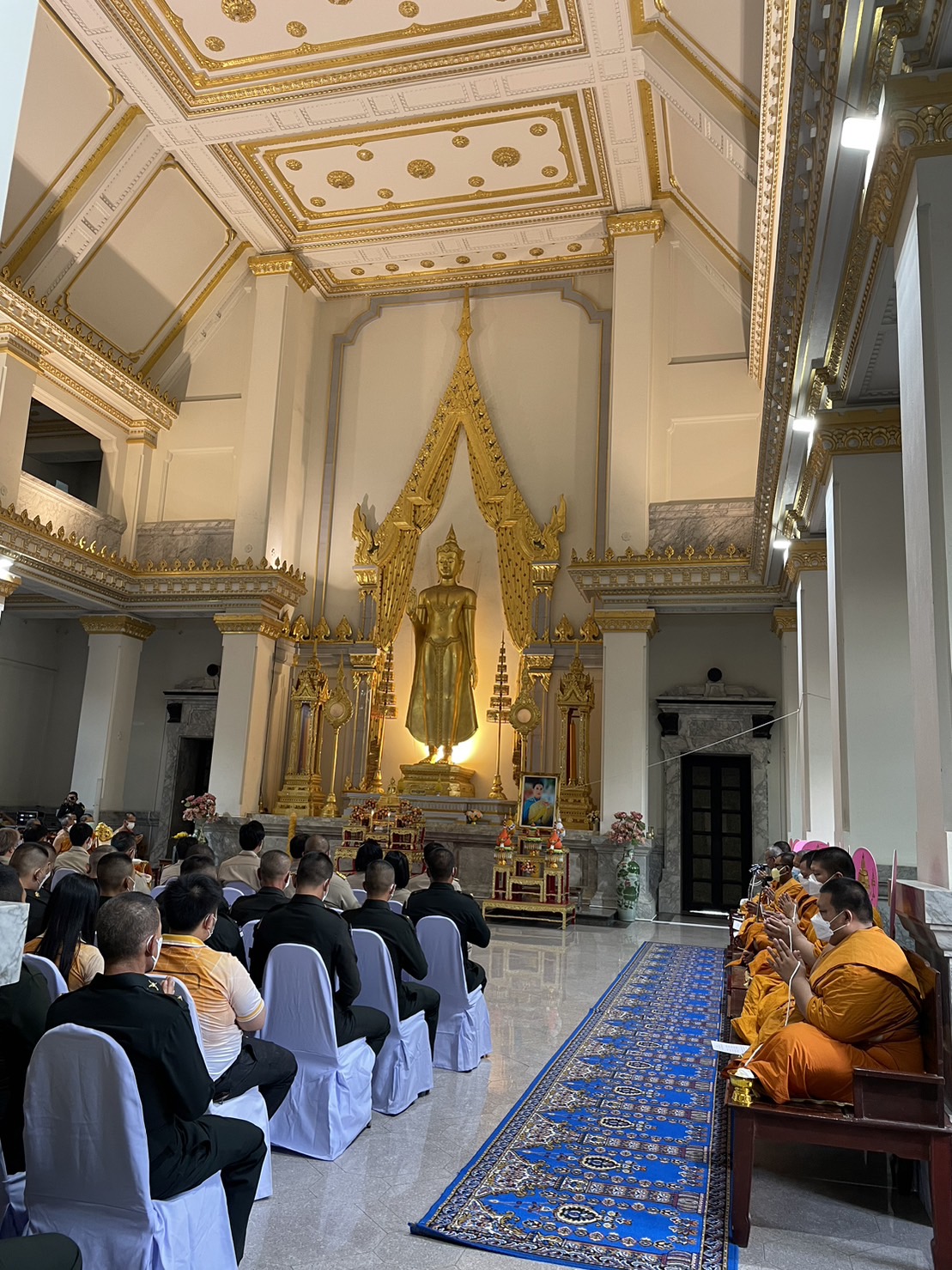 ??พช.ฉะเชิงเทราร่วมพิธีเจริญพระพุทธมนต์และเจริญจิตภาวนาถวายพระพรชัยมงคลแด่สมเด็จพระเจ้าลูกเธอ เจ้าฟ้าพัชรกิติยาภา นเรนทิราเทพยวดี กรมหลวงราชสาริณีสิริพัชร มหาวัชรราชธิดา