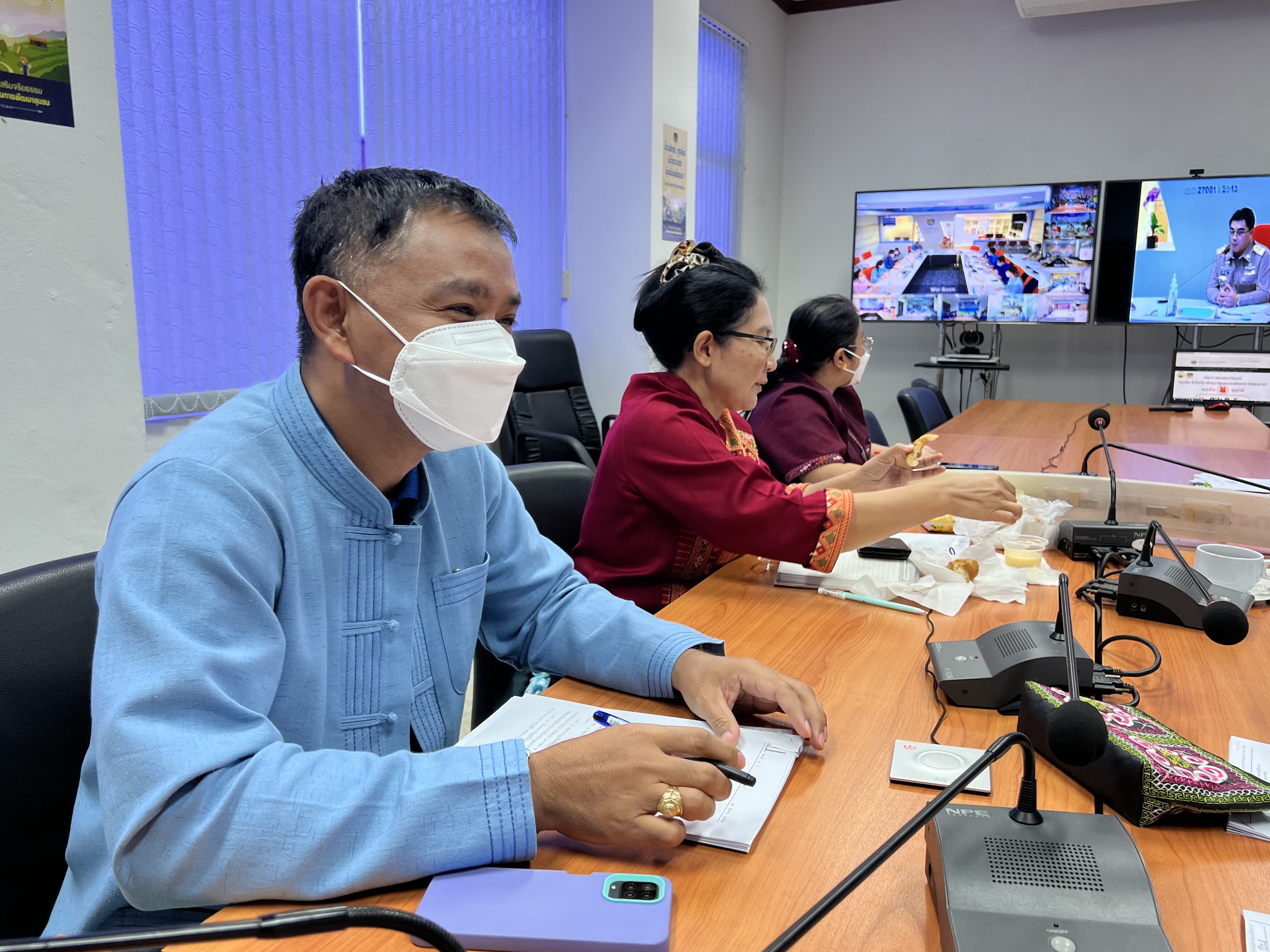 ??พช. ฉะเชิงเทรา ร่วมประชุมชี้แจงแนวทางการดำเนินงานโครงการพัฒนาชุมชนใสสะอาด ประจำปีงบประมาณ พ.ศ. 2566