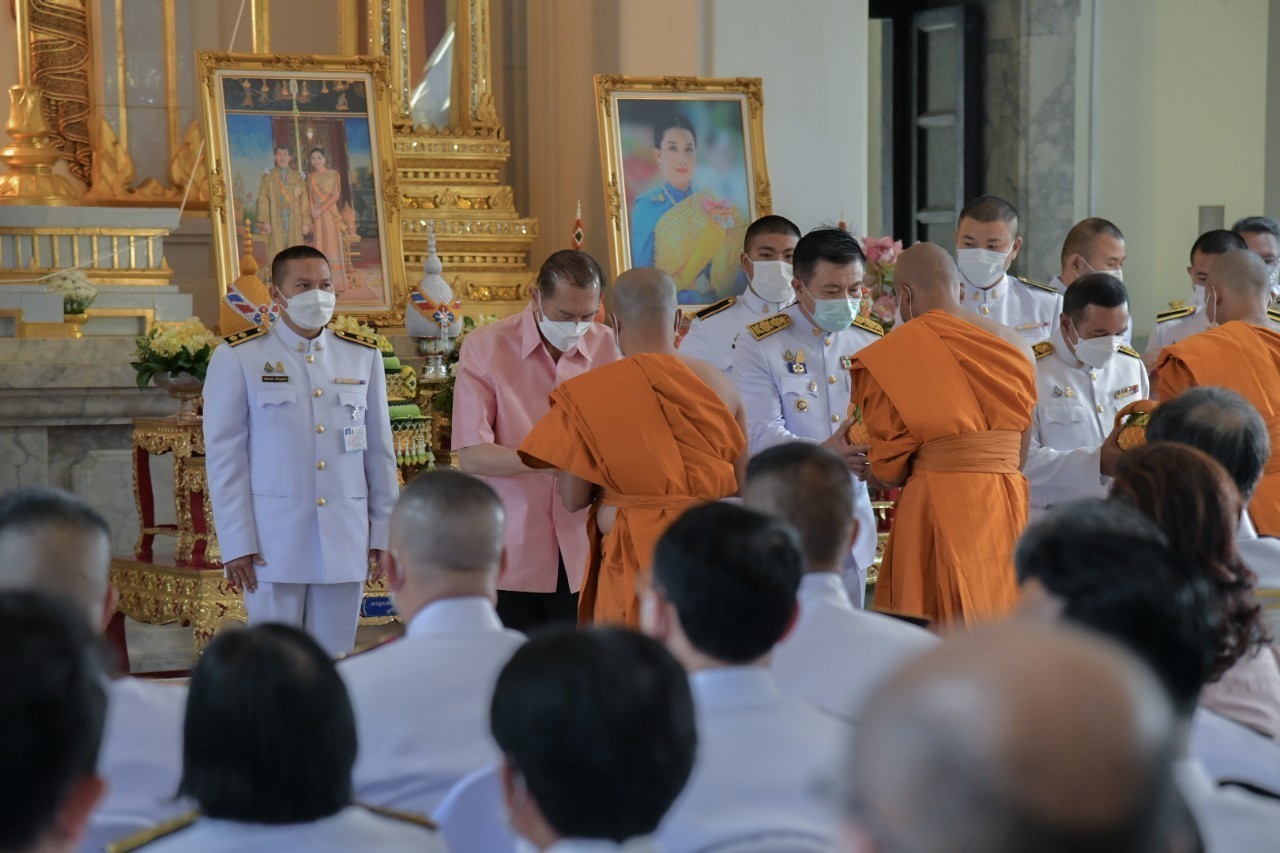 ??พช. ฉะเชิงเทรา ร่วมพิธีบรรพชาอุปสมบท 99 รูป ถวายพระพรชัยมงคล แด่สมเด็จพระเจ้าลูกเธอ เจ้าฟ้าพัชรกิติยาภาฯ วันที่ 3