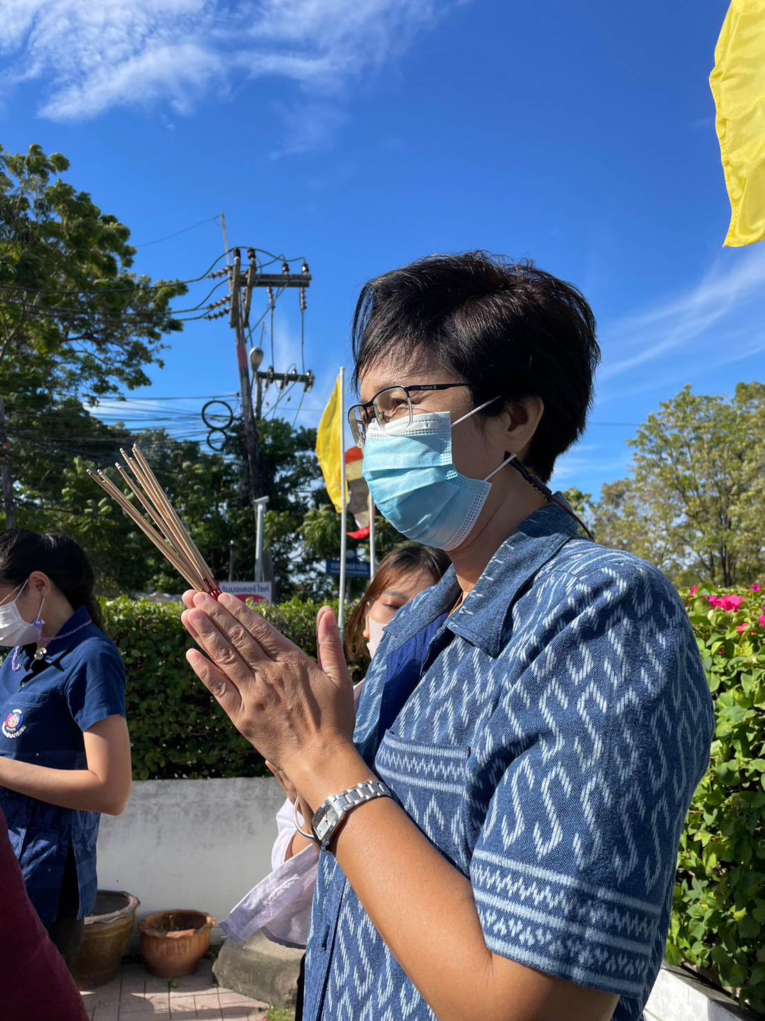 ??พช. ฉะเชิงเทรา ต้อนรับน้องใหม่ สักการะสิ่งศักดิ์สิทธิ์ ศาลากลางจังหวัดฉะเชิงเทรา