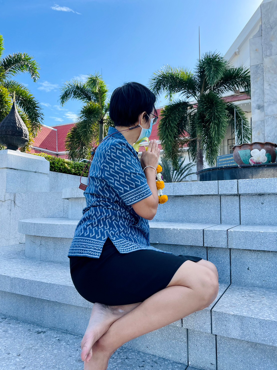 ??พช. ฉะเชิงเทรา ต้อนรับน้องใหม่ สักการะสิ่งศักดิ์สิทธิ์ ศาลากลางจังหวัดฉะเชิงเทรา