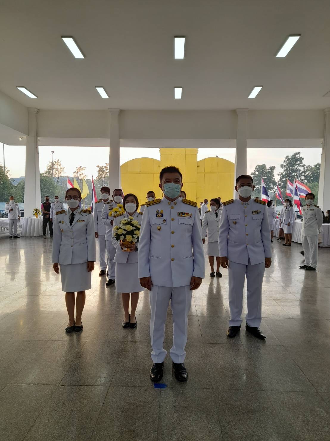 ??พช. ฉะเชิงเทรา ร่วมพิธีวันพ่อขุมรามคำแหงมหาราช