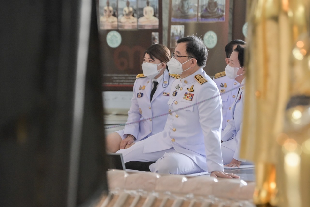 ??พช. ฉะเชิงเทรา ร่วมพิธีบรรพชาอุปสมบท 99 รูป ถวายพระพรชัยมงคล แด่สมเด็จพระเจ้าลูกเธอ เจ้าฟ้าพัชรกิติยาภาฯ วันที่ 3