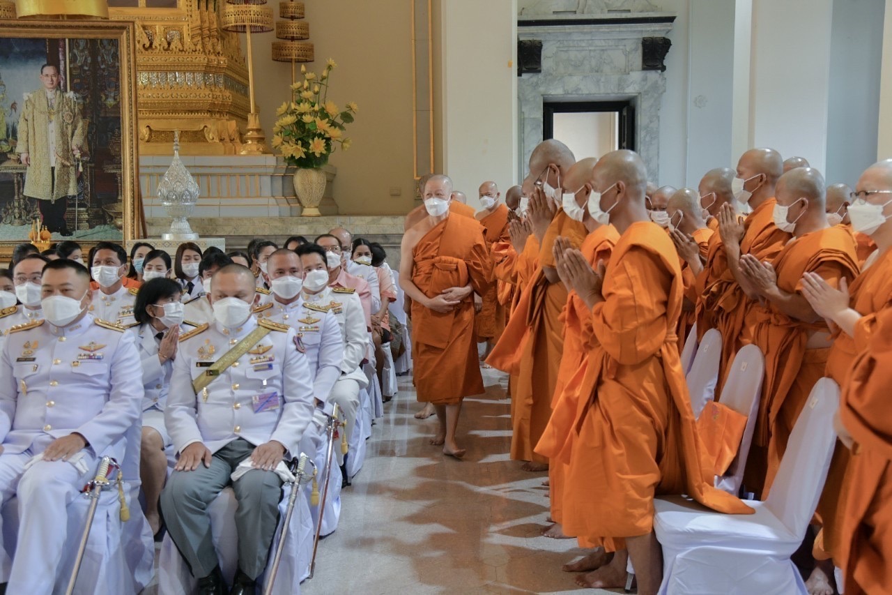 ??พช. ฉะเชิงเทรา ร่วมพิธีบรรพชาอุปสมบท 99 รูป ถวายพระพรชัยมงคล แด่สมเด็จพระเจ้าลูกเธอ เจ้าฟ้าพัชรกิติยาภาฯ วันที่ 3