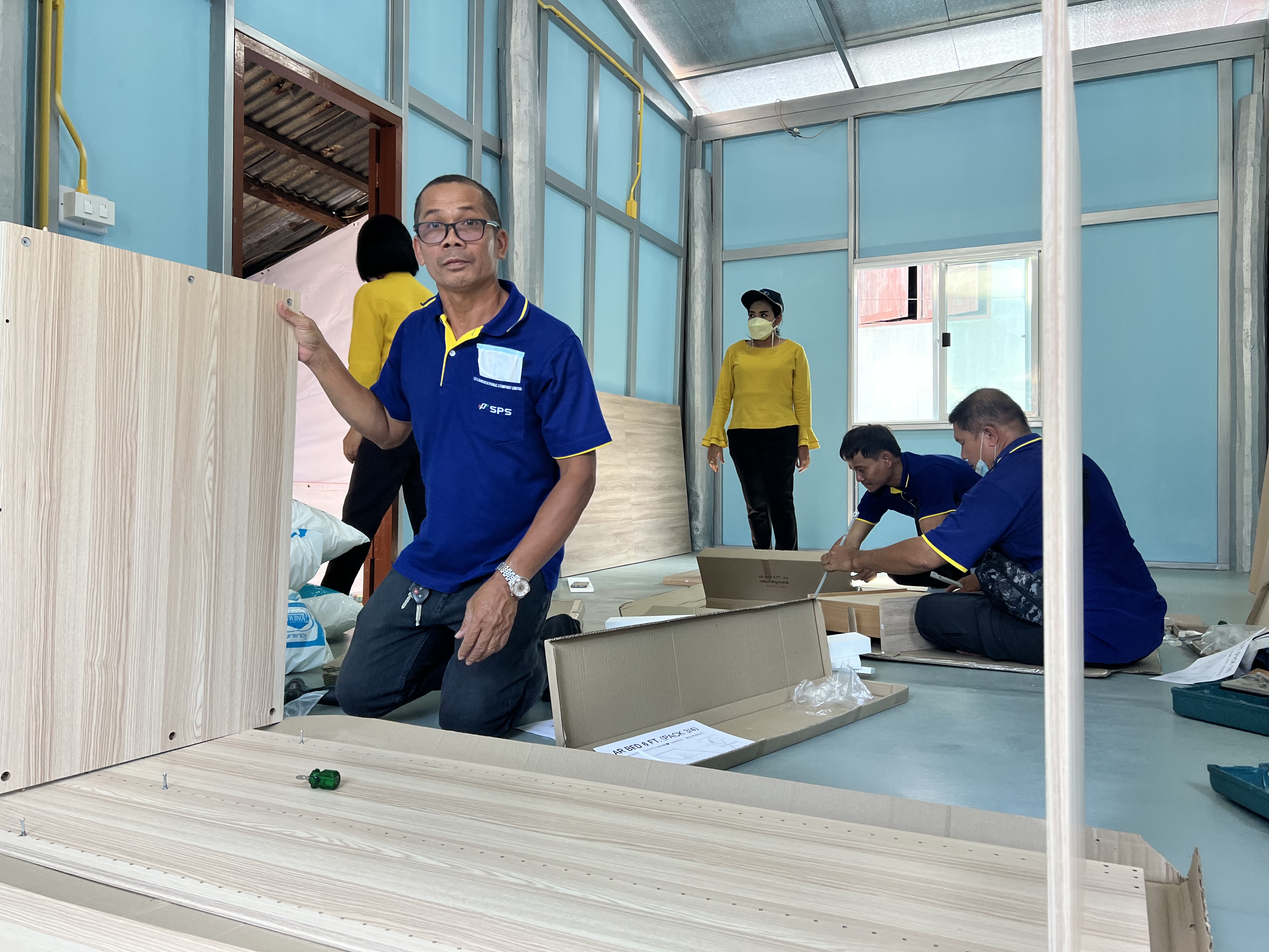 ??พช. ฉะเชิงเทรา เตรียมความพร้อมส่งมอบบ้าน GLO และติดตามการดำเนินงาน จปฐ.