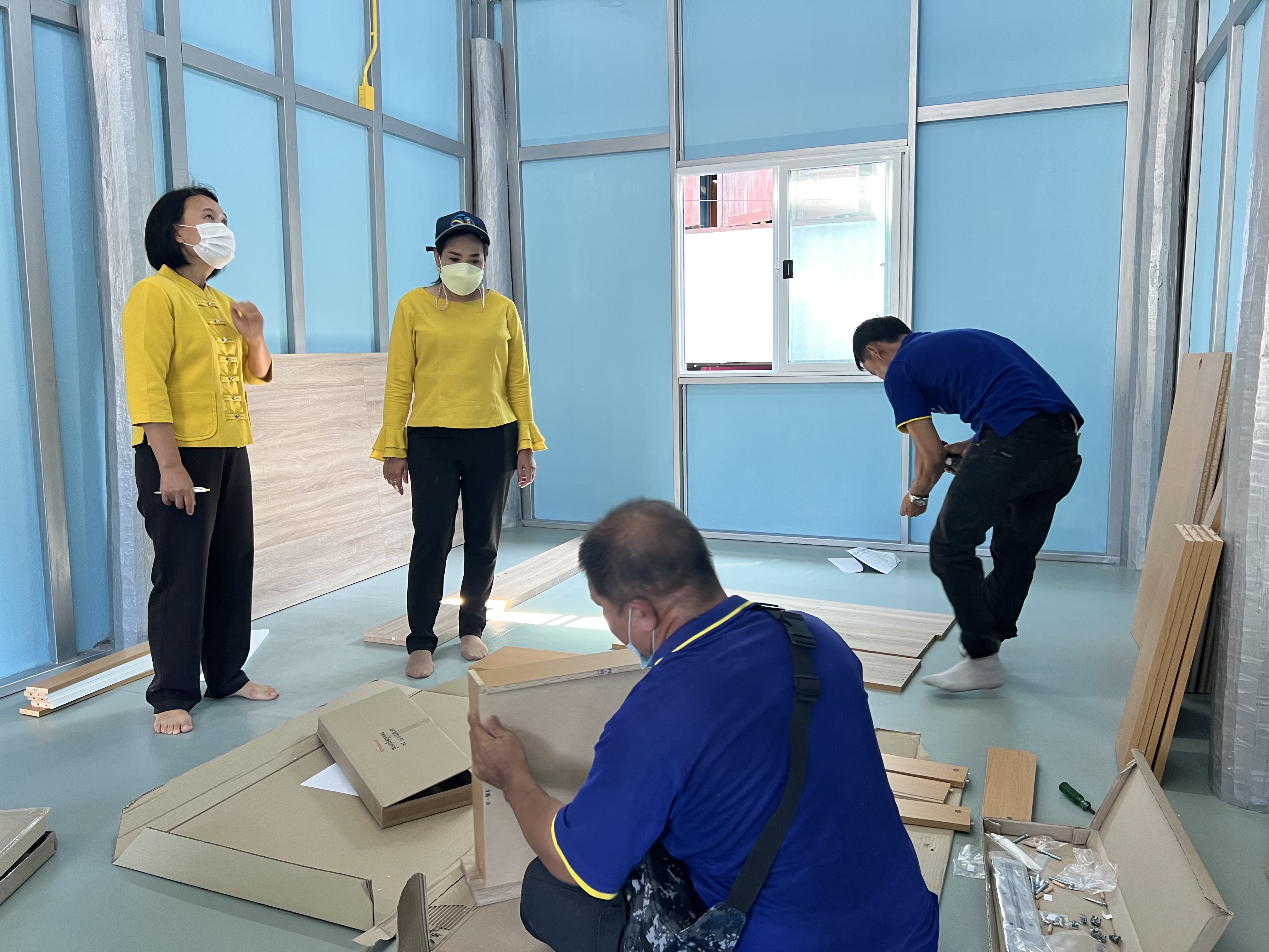 ??พช. ฉะเชิงเทรา เตรียมความพร้อมส่งมอบบ้าน GLO และติดตามการดำเนินงาน จปฐ.