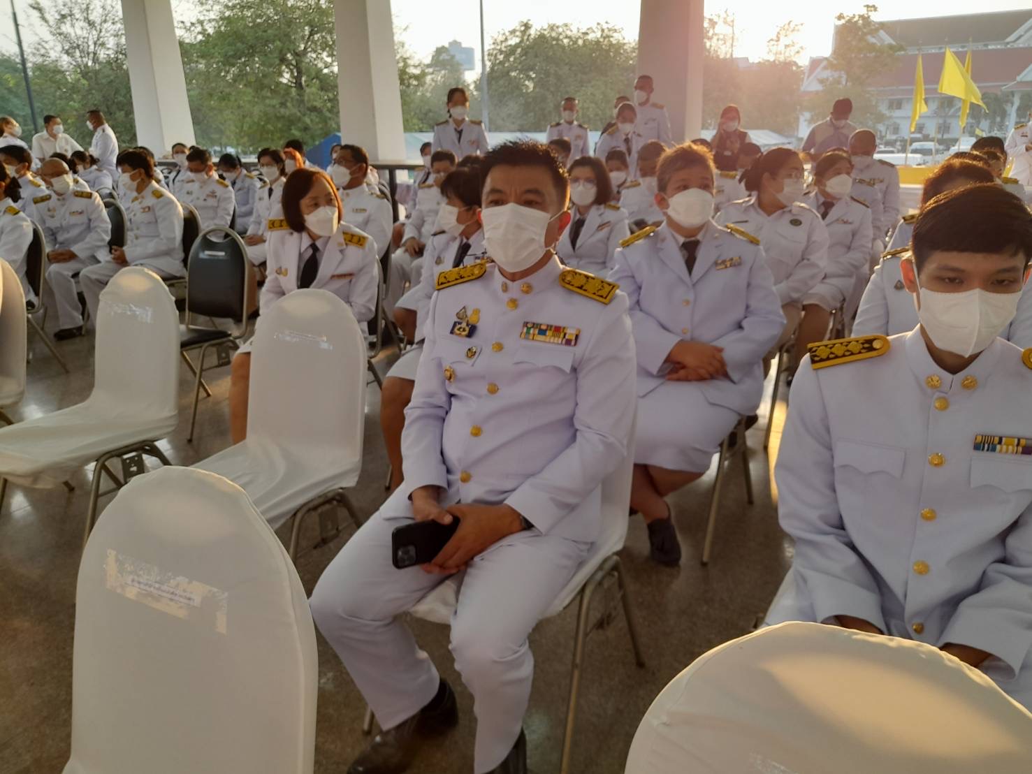 ??พช. ฉะเชิงเทรา ร่วมพิธีวันพ่อขุมรามคำแหงมหาราช