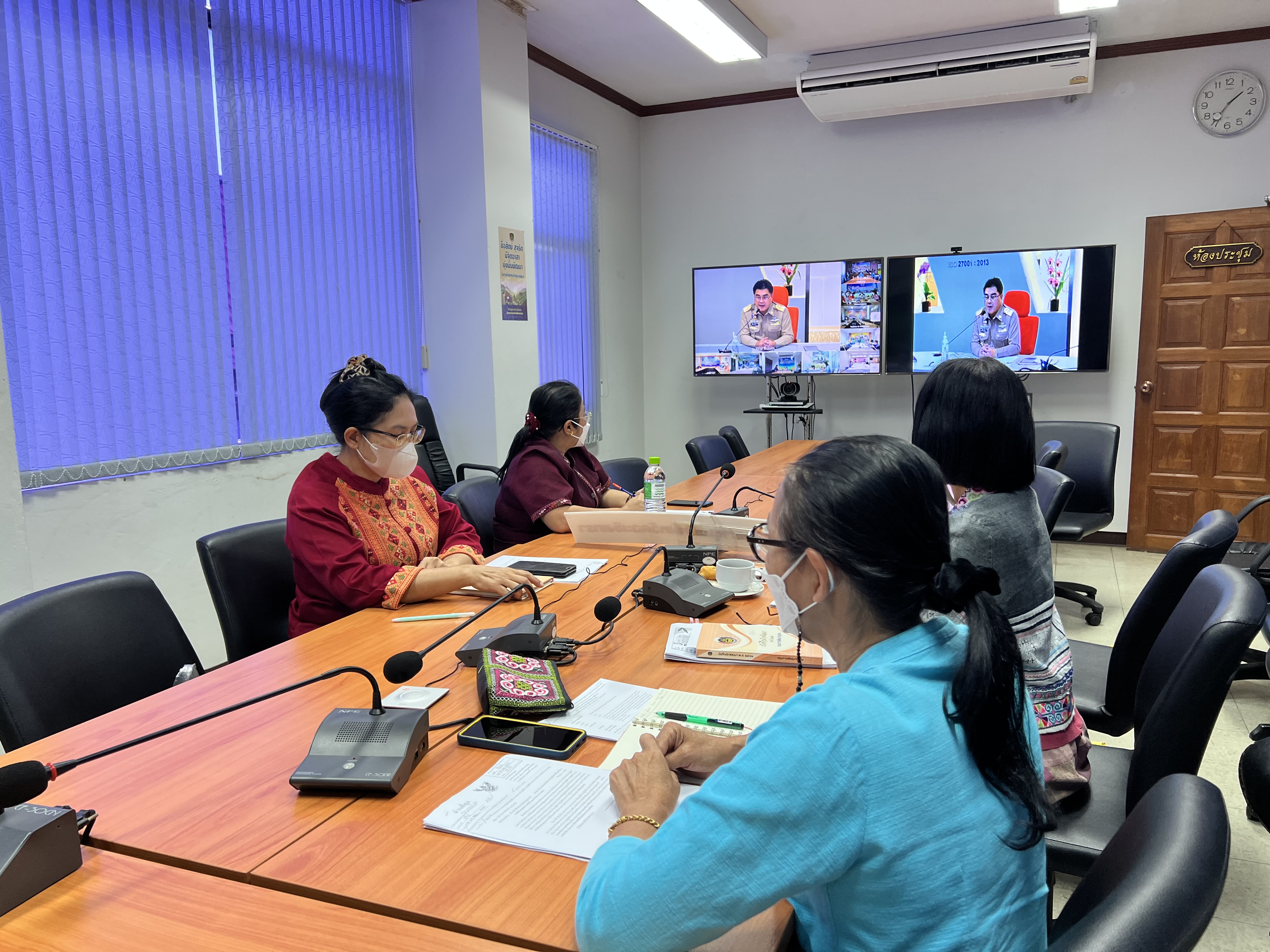 ??พช. ฉะเชิงเทรา ร่วมประชุมชี้แจงแนวทางการดำเนินงานโครงการพัฒนาชุมชนใสสะอาด ประจำปีงบประมาณ พ.ศ. 2566