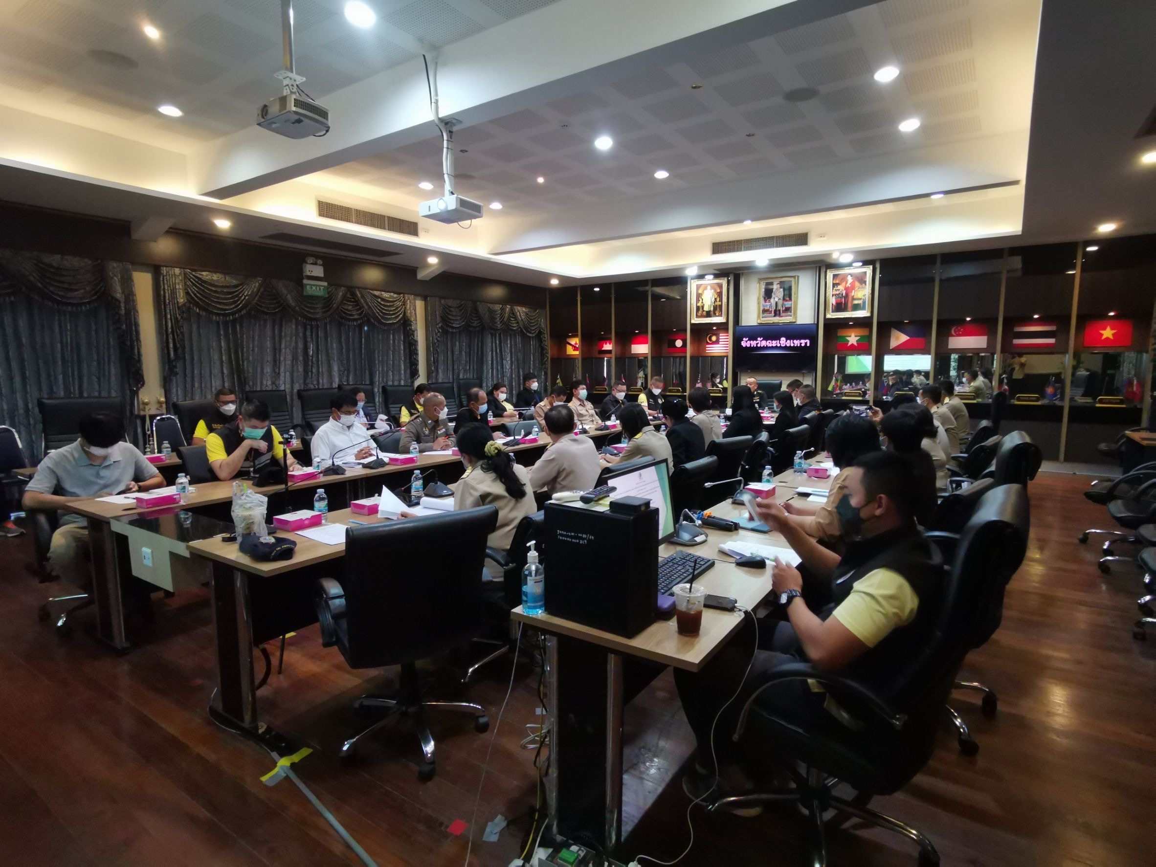 ??พช. ฉะเชิงเทรา ร่วมประชุมประเมินผล ตำบล มั่นคง มั่งคั่ง ยังยืน ของ กอ.รมน. ฉะเชิงเทรา