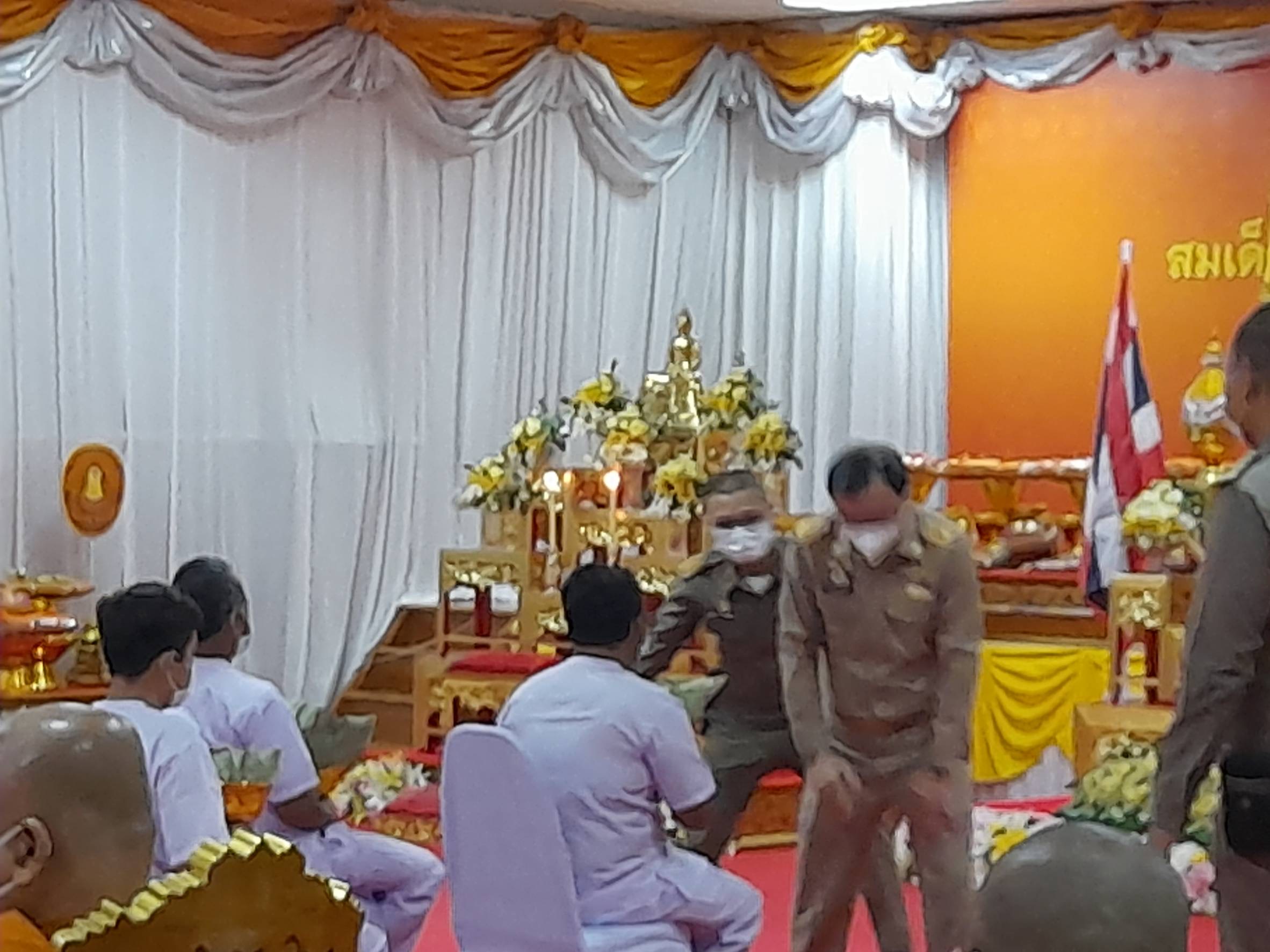 ??พช. ฉะเชิงเทรา ร่วมพิธีบรรพชาอุปสมบท 99 รูป ถวายพระพรชัยมงคล แด่สมเด็จพระเจ้าลูกเธอ เจ้าฟ้าพัชรกิติยาภาฯ