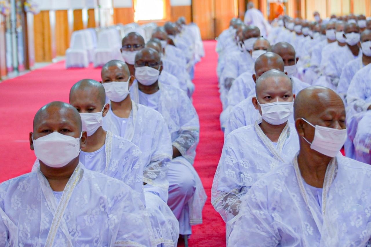 ??พช. ฉะเชิงเทรา ร่วมพิธีบรรพชาอุปสมบท 99 รูป ถวายพระพรชัยมงคล แด่สมเด็จพระเจ้าลูกเธอ เจ้าฟ้าพัชรกิติยาภาฯ วันที่ 2