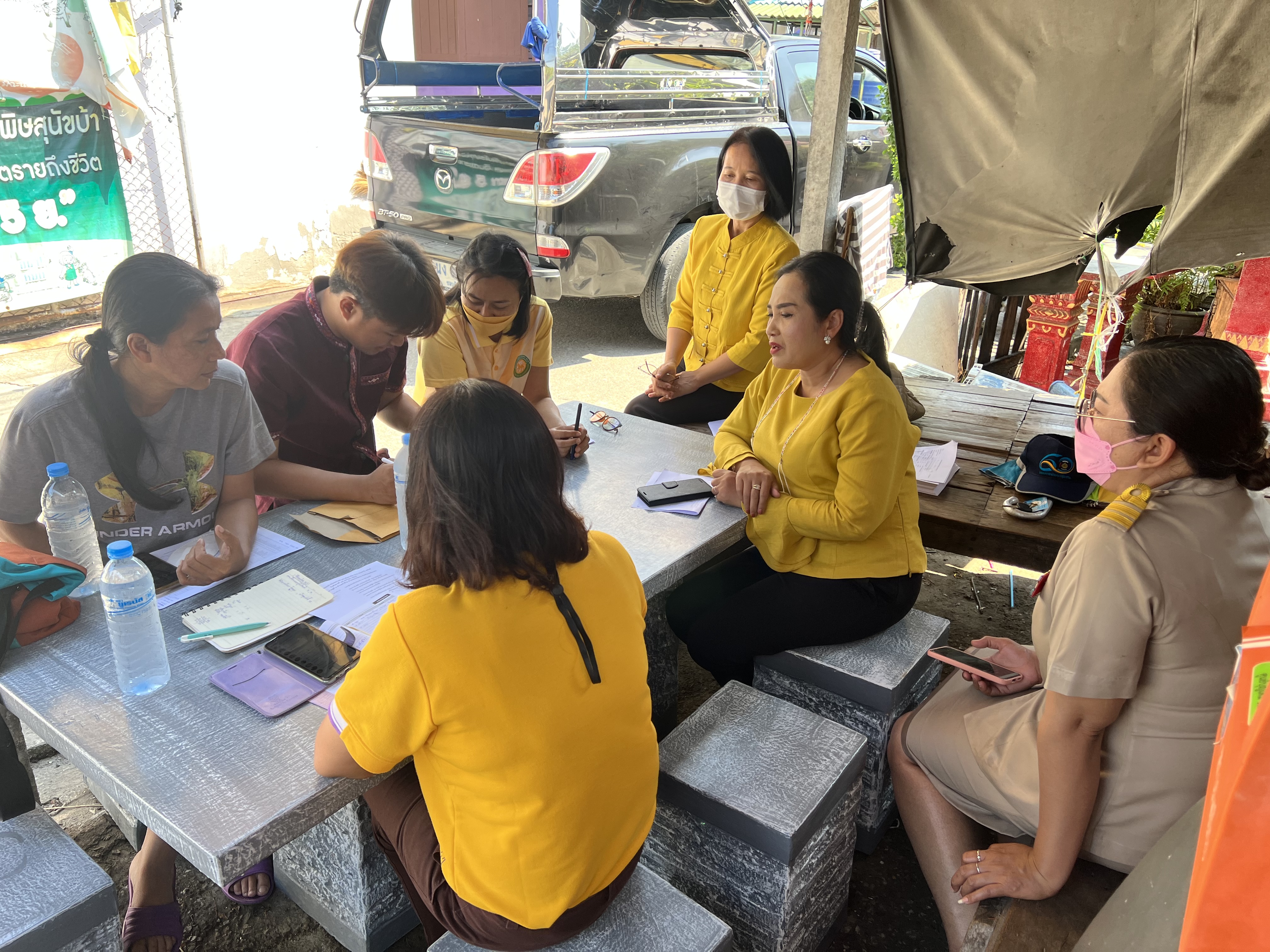 ??พช. ฉะเชิงเทรา เตรียมความพร้อมส่งมอบบ้าน GLO และติดตามการดำเนินงาน จปฐ.