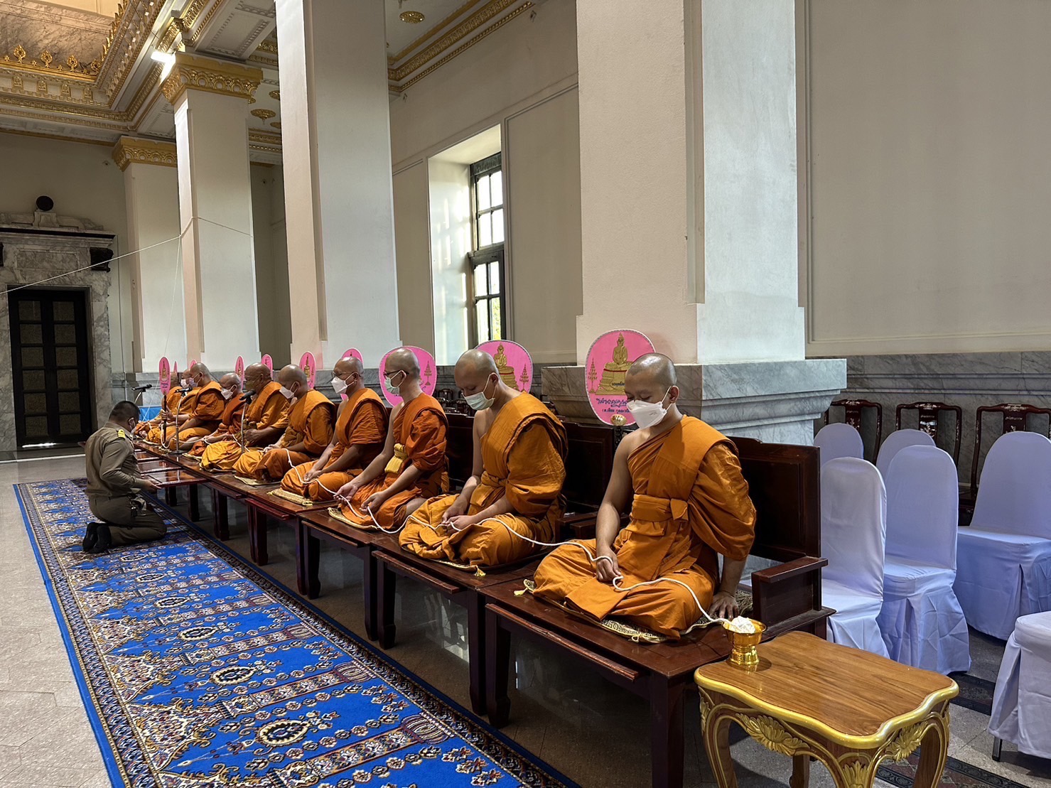 ??พช.ฉะเชิงเทราร่วมพิธีเจริญพระพุทธมนต์และเจริญจิตภาวนาถวายพระพรชัยมงคลแด่สมเด็จพระเจ้าลูกเธอ เจ้าฟ้าพัชรกิติยาภา นเรนทิราเทพยวดี กรมหลวงราชสาริณีสิริพัชร มหาวัชรราชธิดา