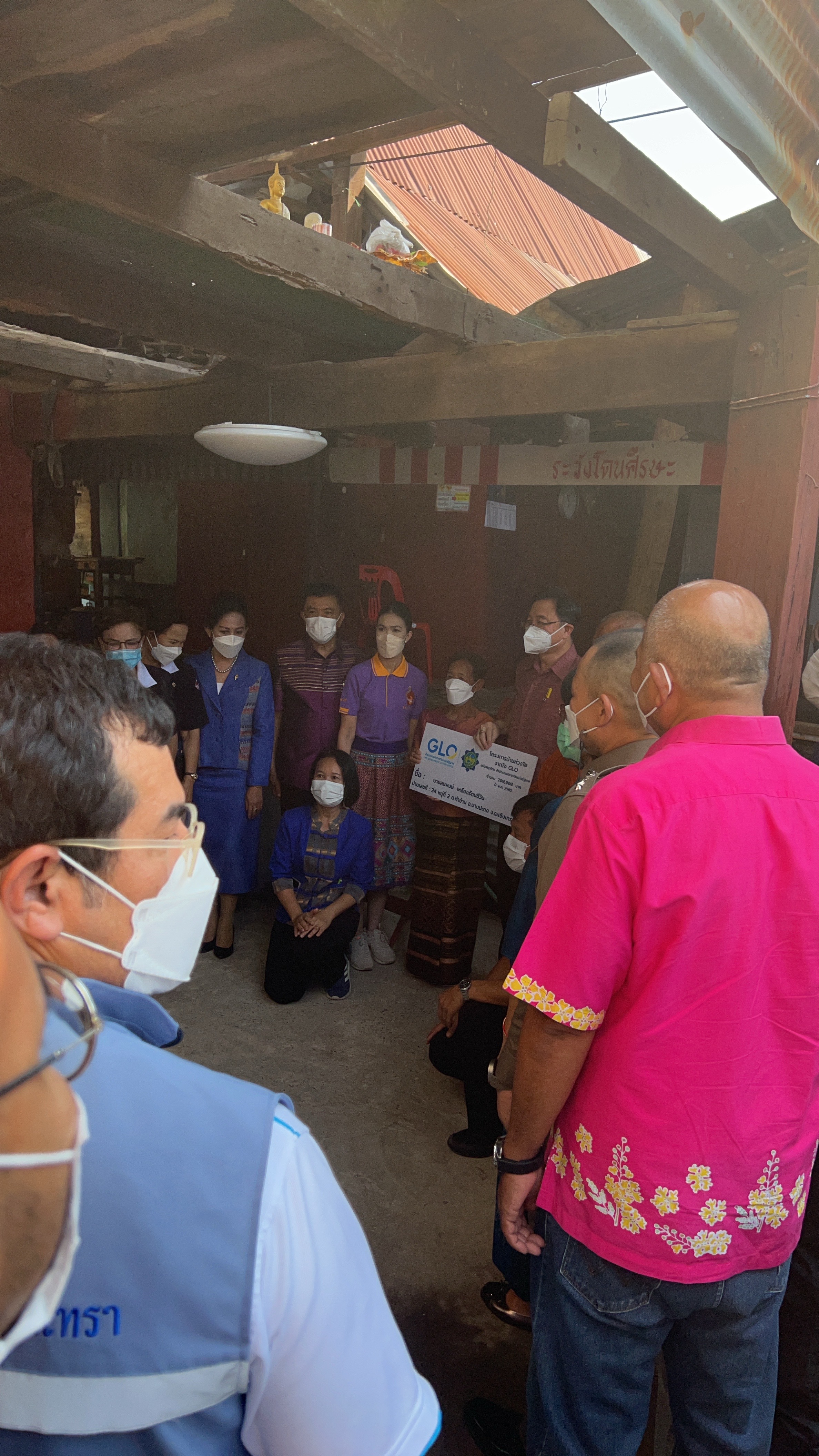 ??จังหวัดฉะเชิงเทรา ส่งมอบบ้าน “บ้านห่วงใยจากใจ GLO” แก่ครัวเรือนยากจน (TPMAP) มูลค่ารวมกว่า 300,000 บาท !!