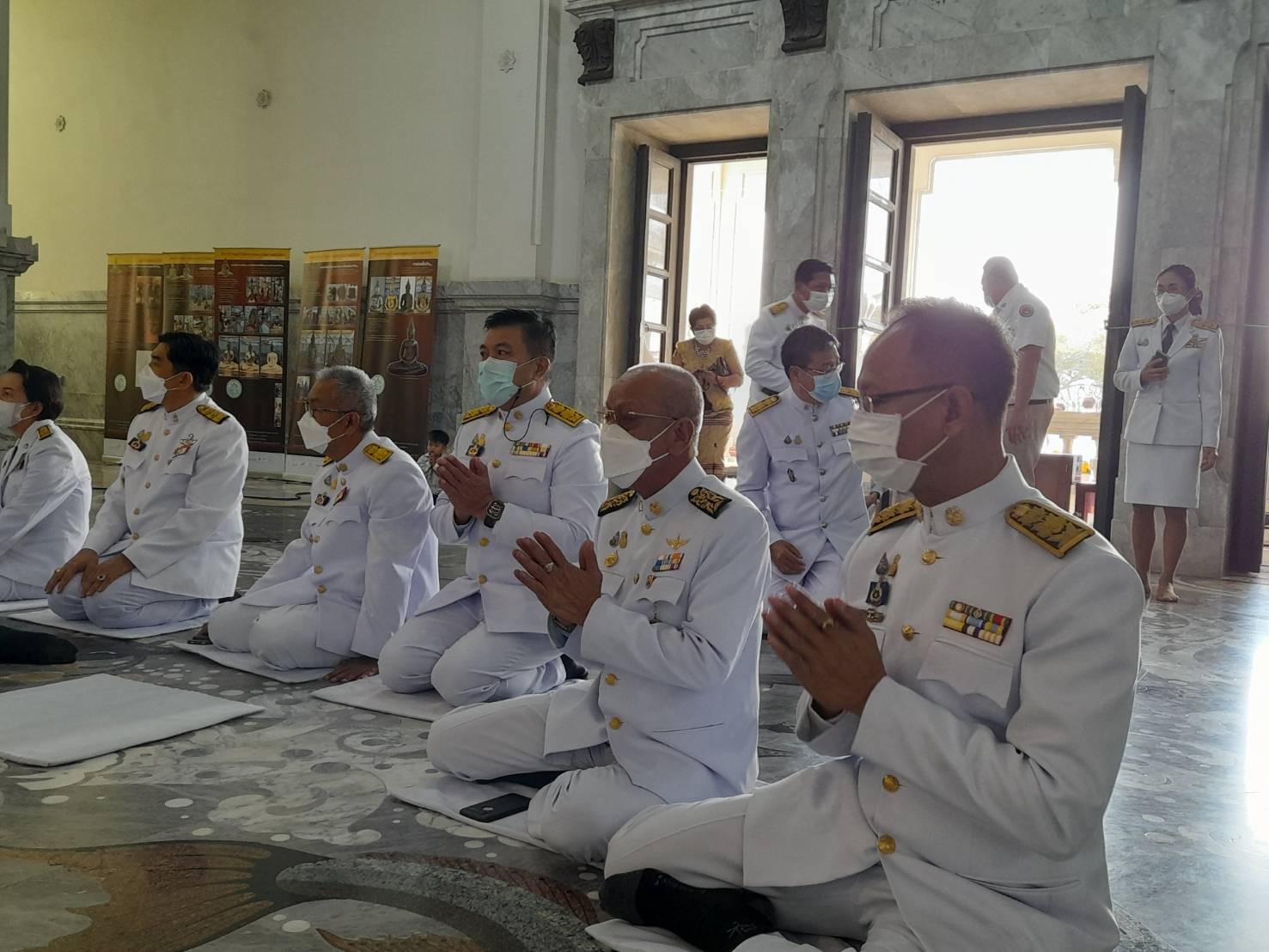 ??พช. ฉะเชิงเทรา ร่วมพิธีบรรพชาอุปสมบท 99 รูป ถวายพระพรชัยมงคล แด่สมเด็จพระเจ้าลูกเธอ เจ้าฟ้าพัชรกิติยาภาฯ วันที่ 3