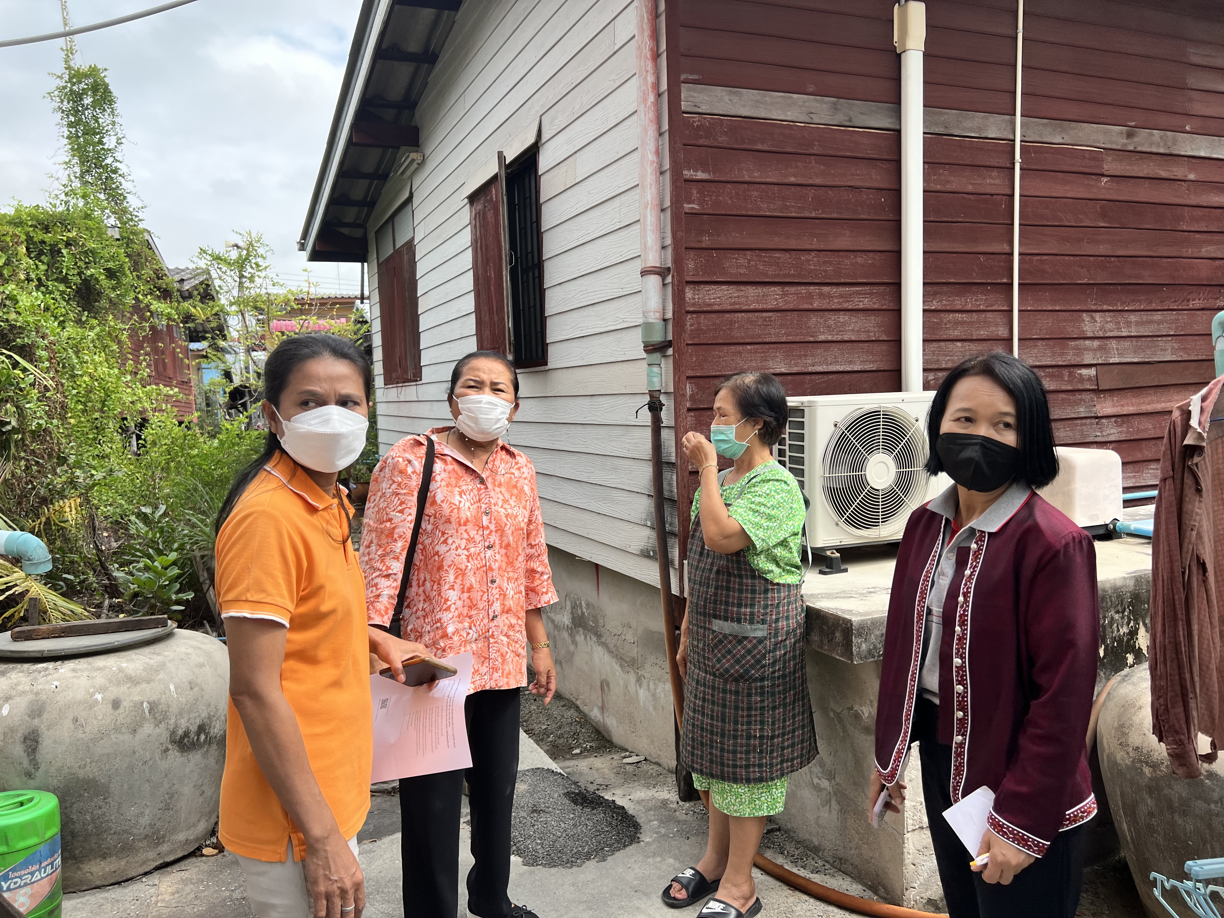 ??พช. ฉะเชิงเทรา ลงพื้นที่เตรียมความพร้อมส่งมอบบ้านโครงการบ้านห่วงใยจากใจ GLO ประจำปี 2565