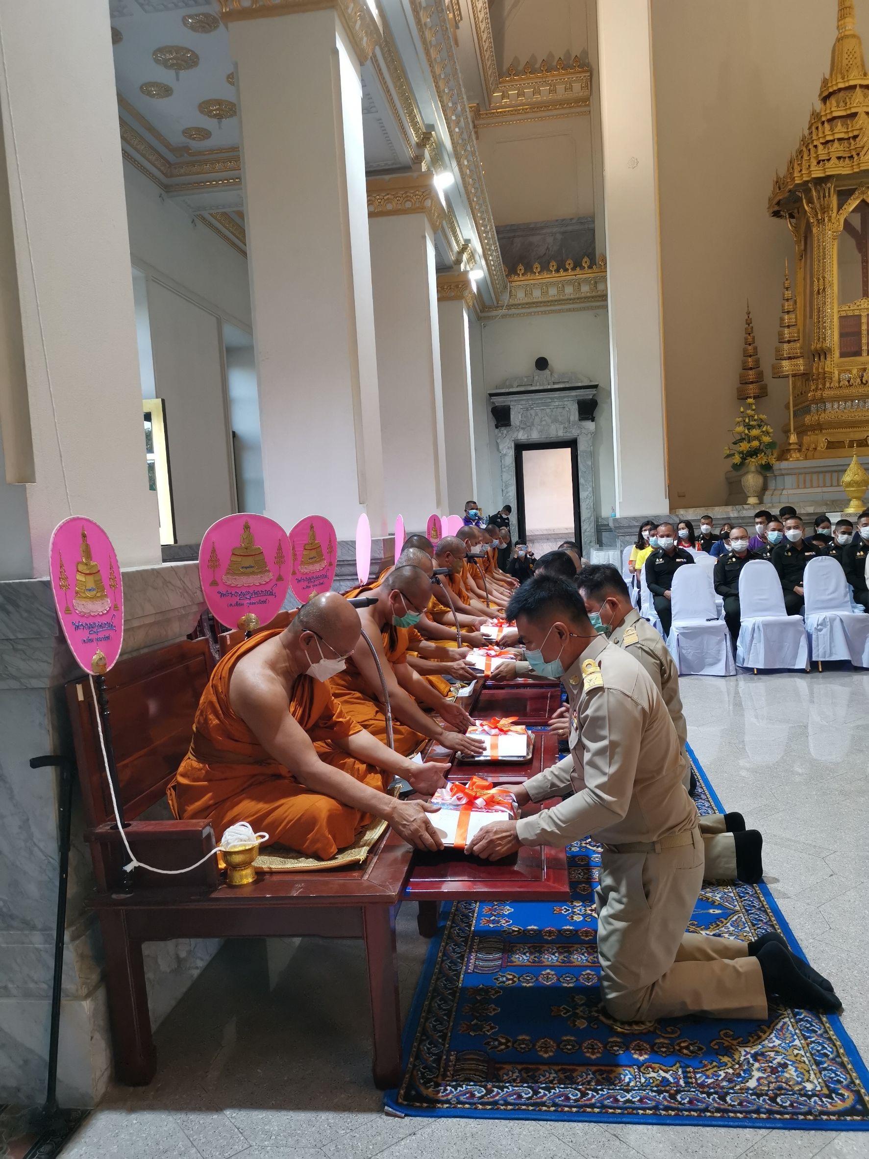 ??พช. ฉะเชิงเทรา ร่วมเจริญพุทธมนต์ เจริญจิตตภาวนาถวายพระพรไชยมงคล แด่สมเด็จพระเจ้าลูกเธอเจ้าฟ้าพัชรกิติยาภา