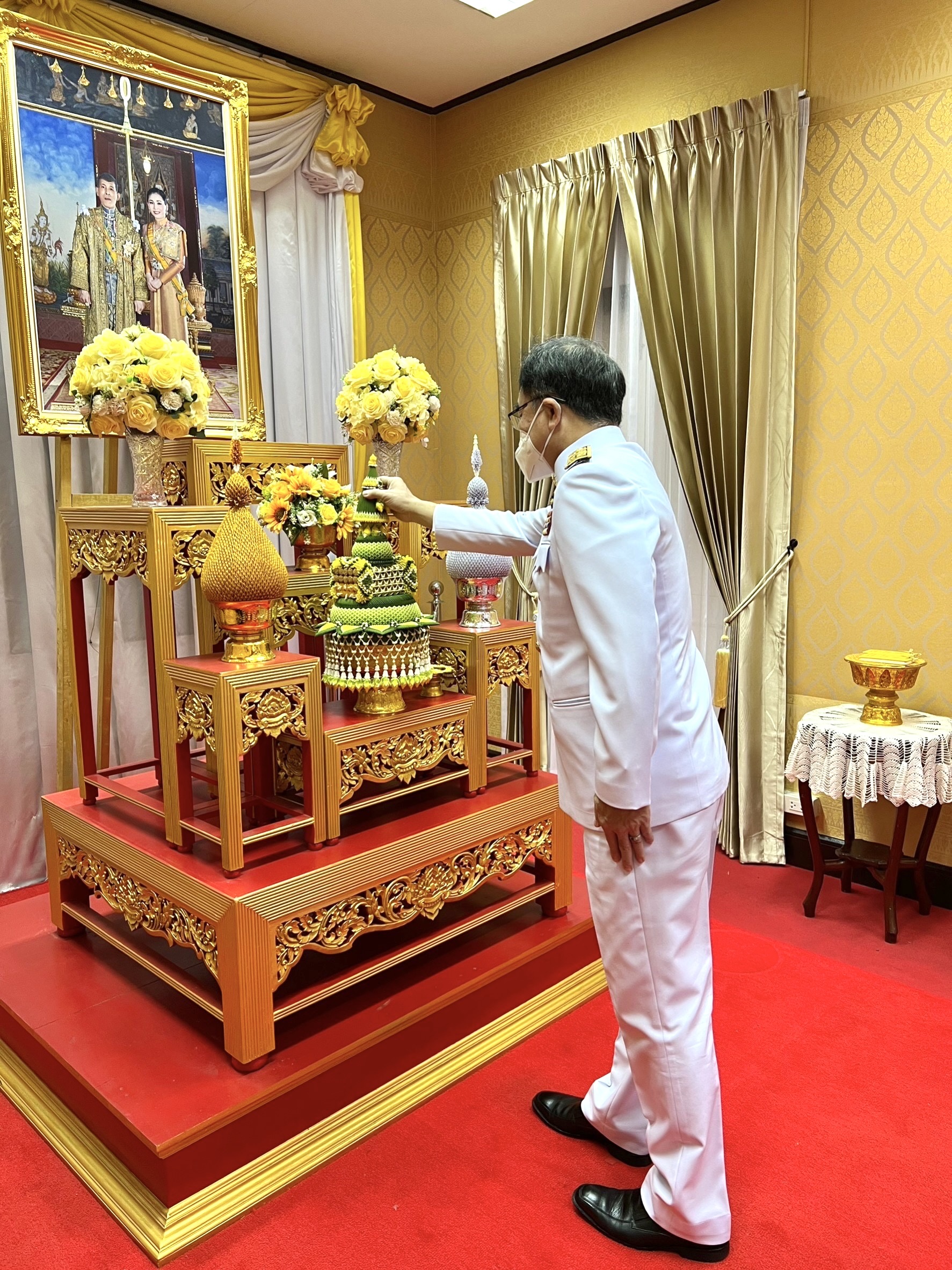 ??พช. ฉะเชิงเทรา ร่วมพิธีวันยุทธหัตถีสมเด็จพระนเรศวรมหาราช ประจำปี 2566