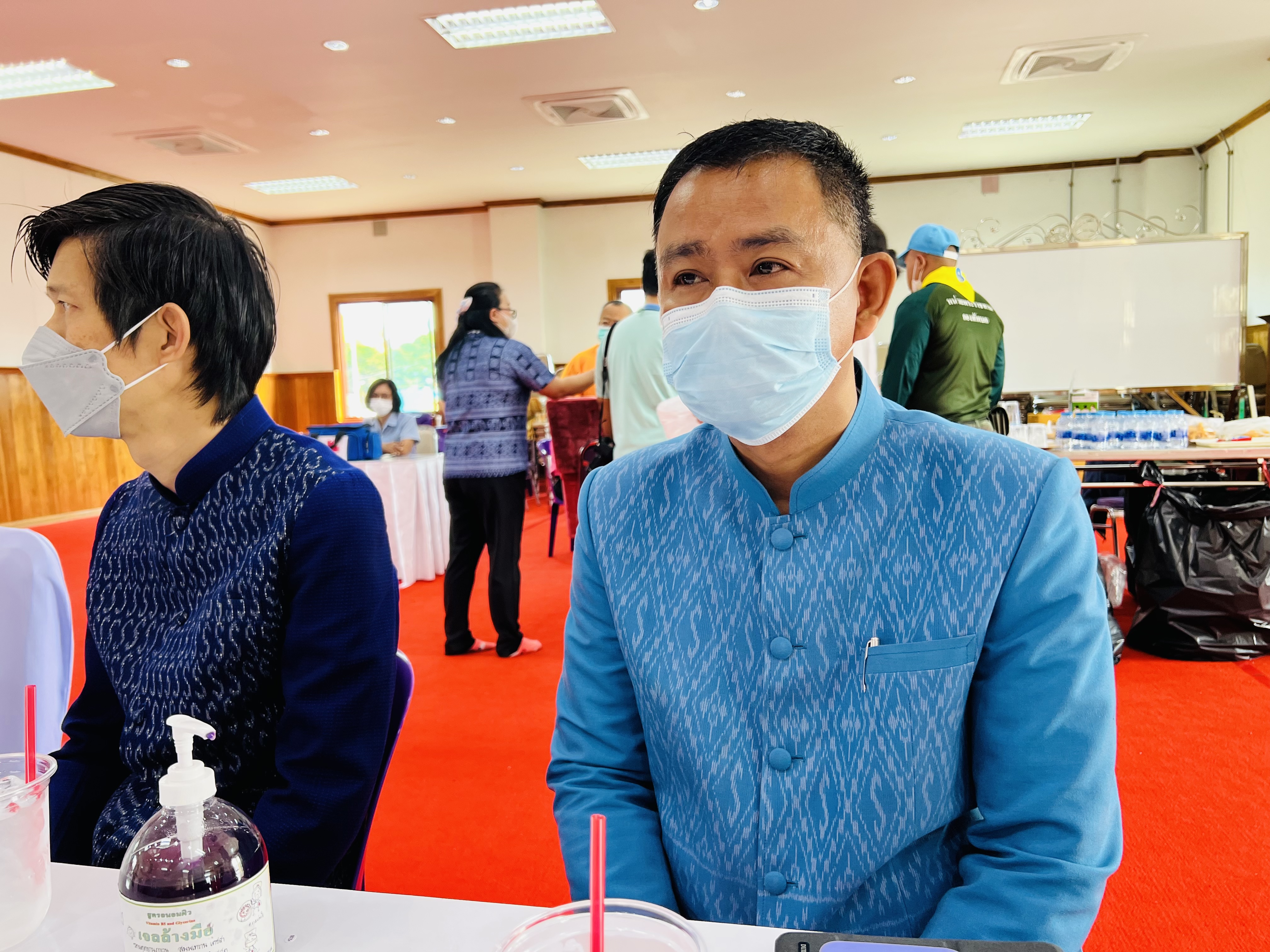 ??พช. ฉะเชิงเทรา ร่วมเป็นเจ้าภาพถวายปัจจัย ในพิธีบรรพชาอุปสมบท 99 รูป ถวายพระพรชัยมงคล แด่สมเด็จพระเจ้าลูกเธอ เจ้าฟ้าพัชรกิติยาภาฯ