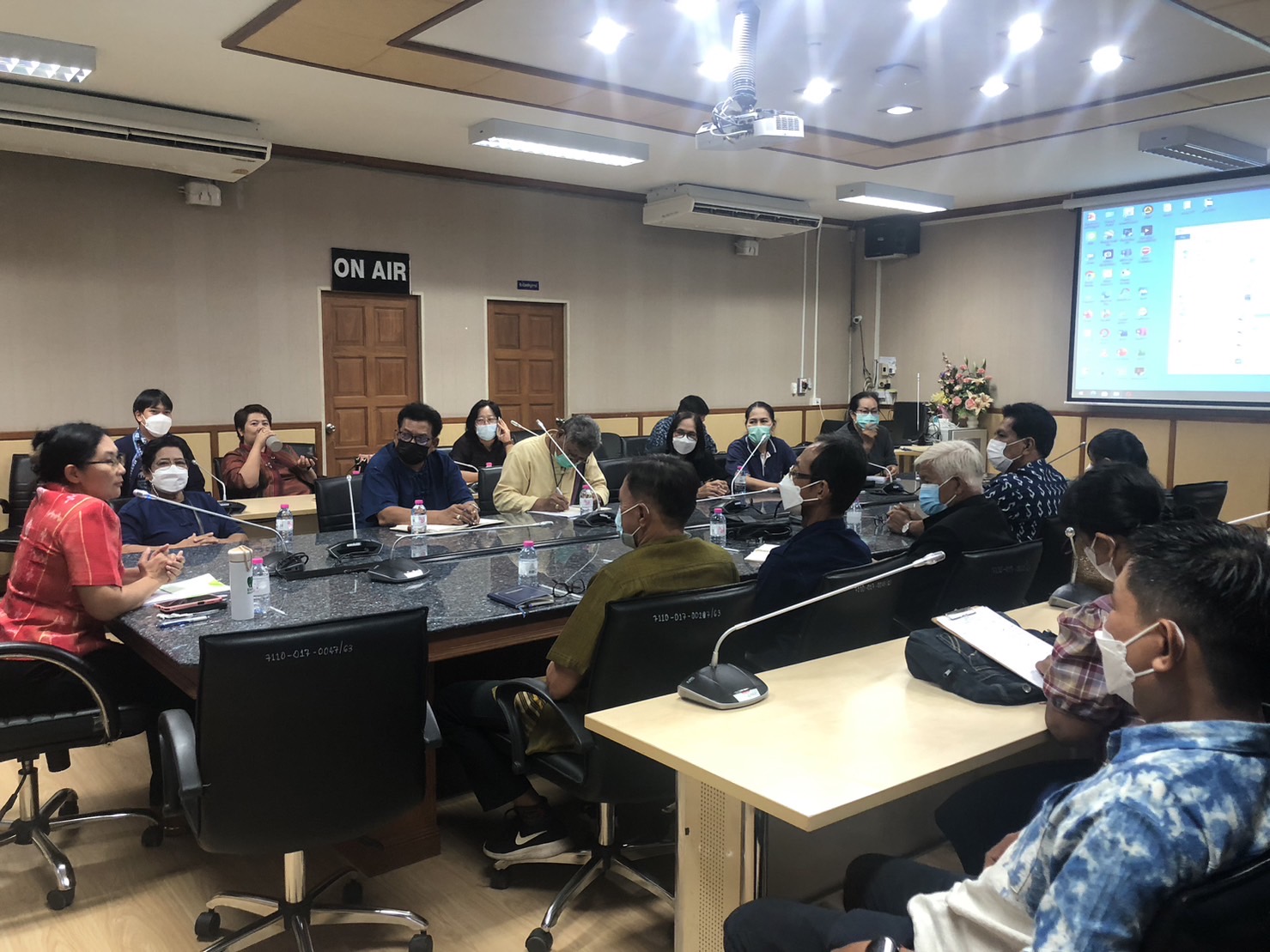 ?? พช. ฉะเชิงเทรา จัดประชุมคณะกรรมการชมรมผู้นำอาสาพัฒนาชุมชน (ผู้นำ อช.)