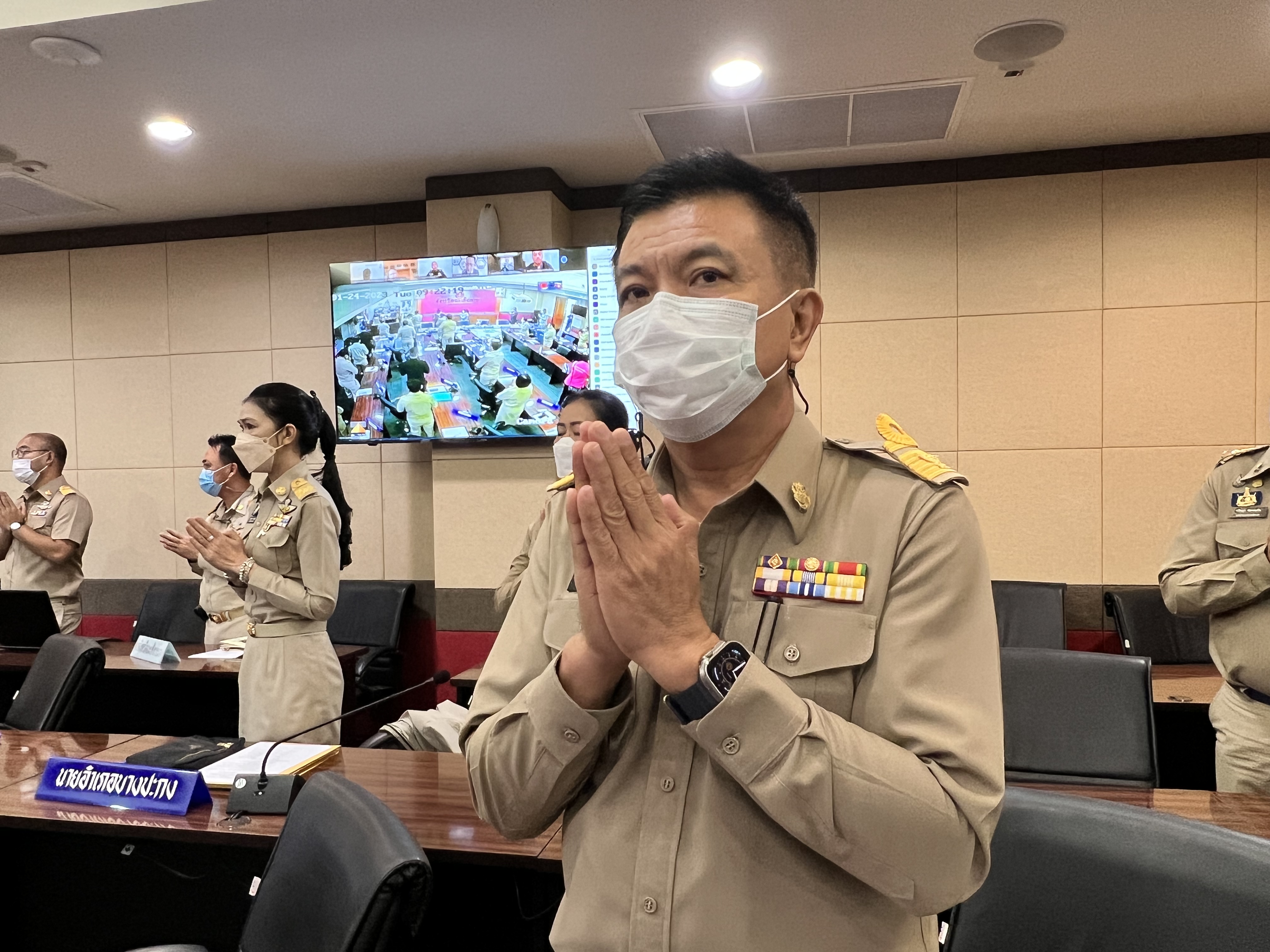 ??พช. แปดริ้วร่วมประชุมหัวหน้าส่วนจังหวัด – เชิดชูเกียรติ สารสนเทศตำบลต้นแบบ ตำบลท่าข้าม อำเภอบางปะกง