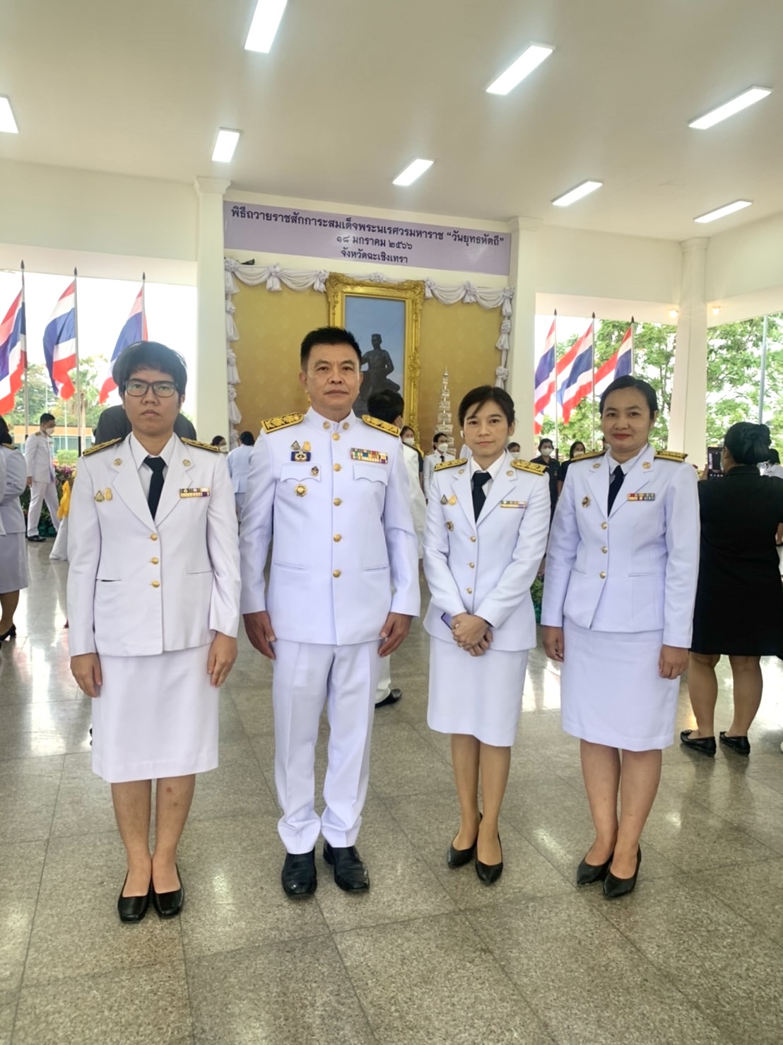 ??พช. ฉะเชิงเทรา ร่วมพิธีวันยุทธหัตถีสมเด็จพระนเรศวรมหาราช ประจำปี 2566