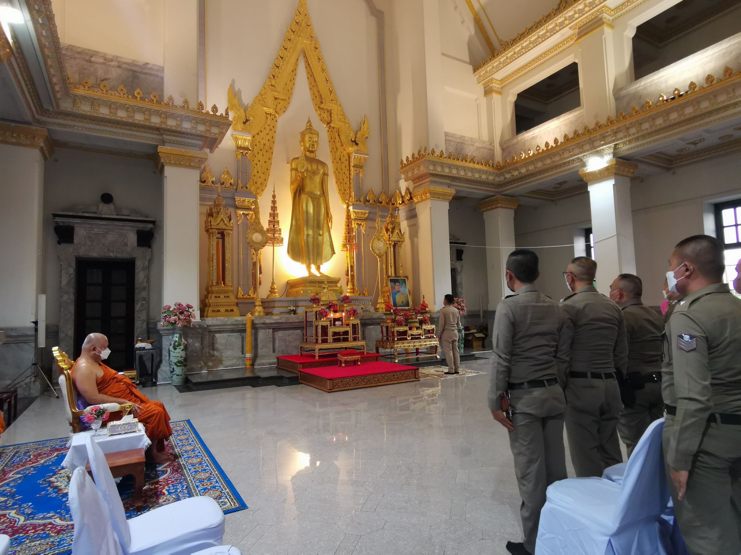 ??พช. ฉะเชิงเทรา ร่วมเจริญพุทธมนต์ เจริญจิตตภาวนาถวายพระพรไชยมงคล แด่สมเด็จพระเจ้าลูกเธอเจ้าฟ้าพัชรกิติยาภา