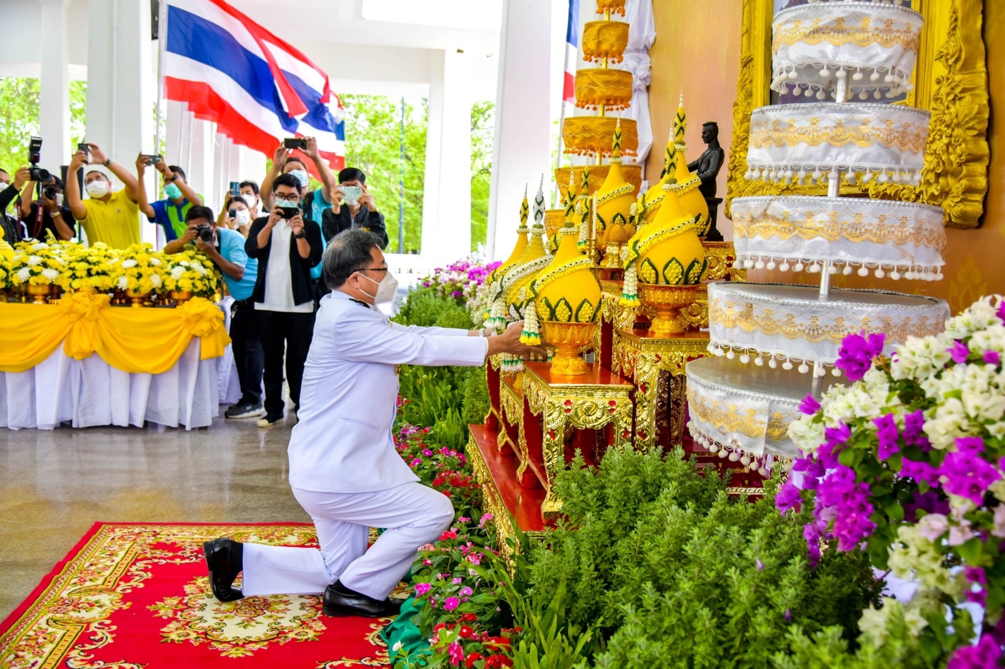 ??พช. ฉะเชิงเทรา ร่วมพิธีวันยุทธหัตถีสมเด็จพระนเรศวรมหาราช ประจำปี 2566